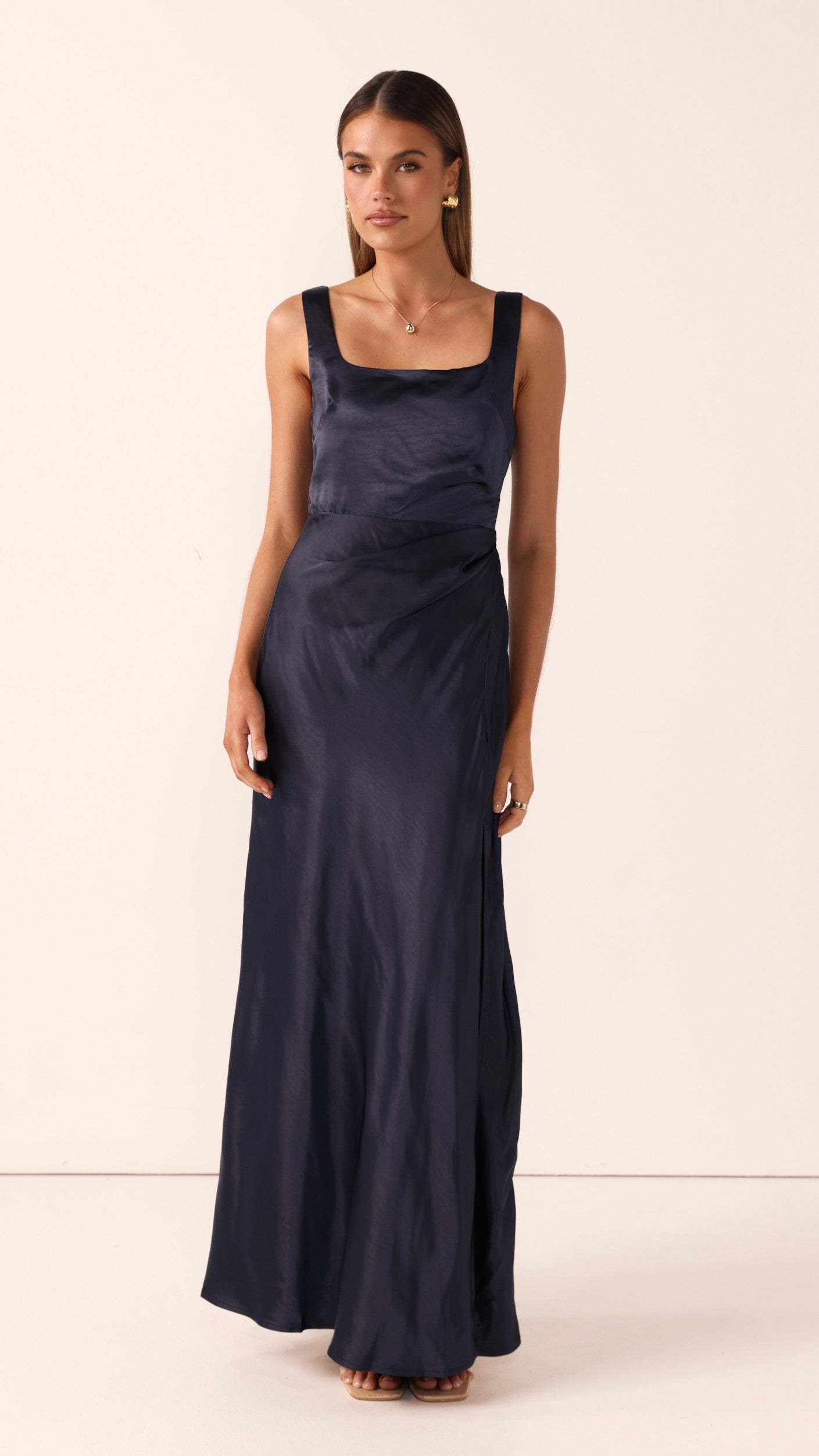 Alaria Maxi Dress - Navy - Billy J
