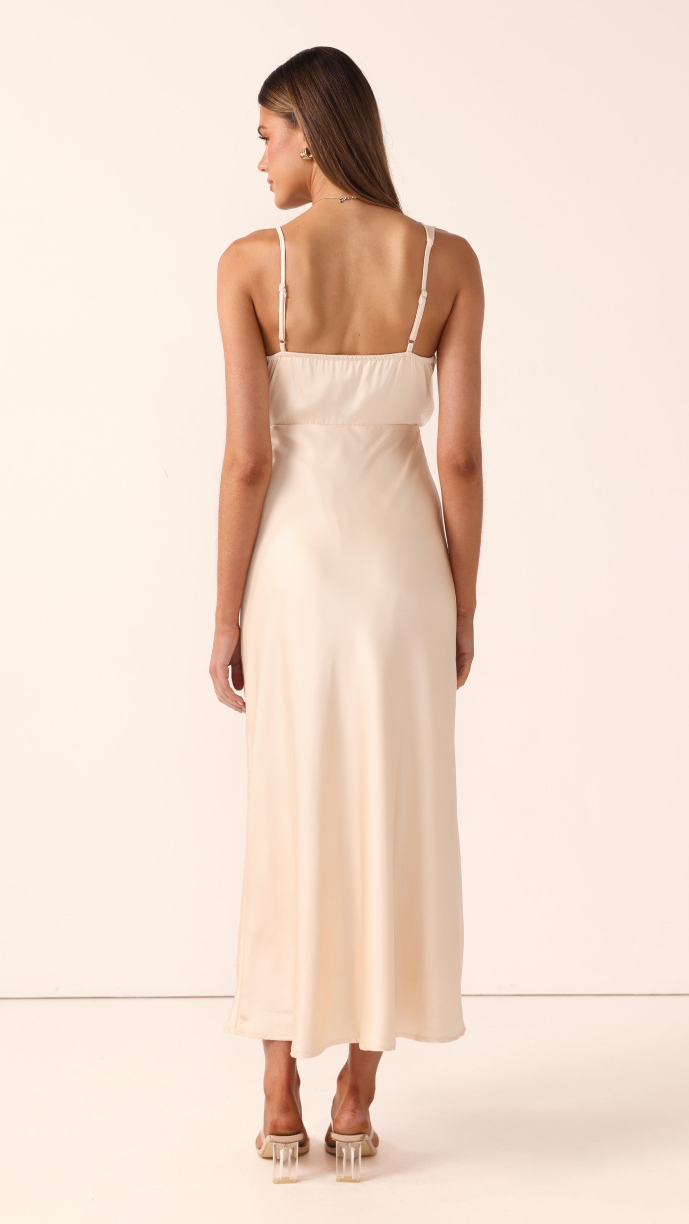 Audrey Maxi Dress - Soft Gold - Billy J