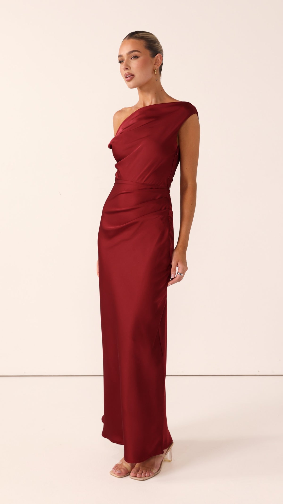 Gigi Maxi Dress - Wine - Billy J