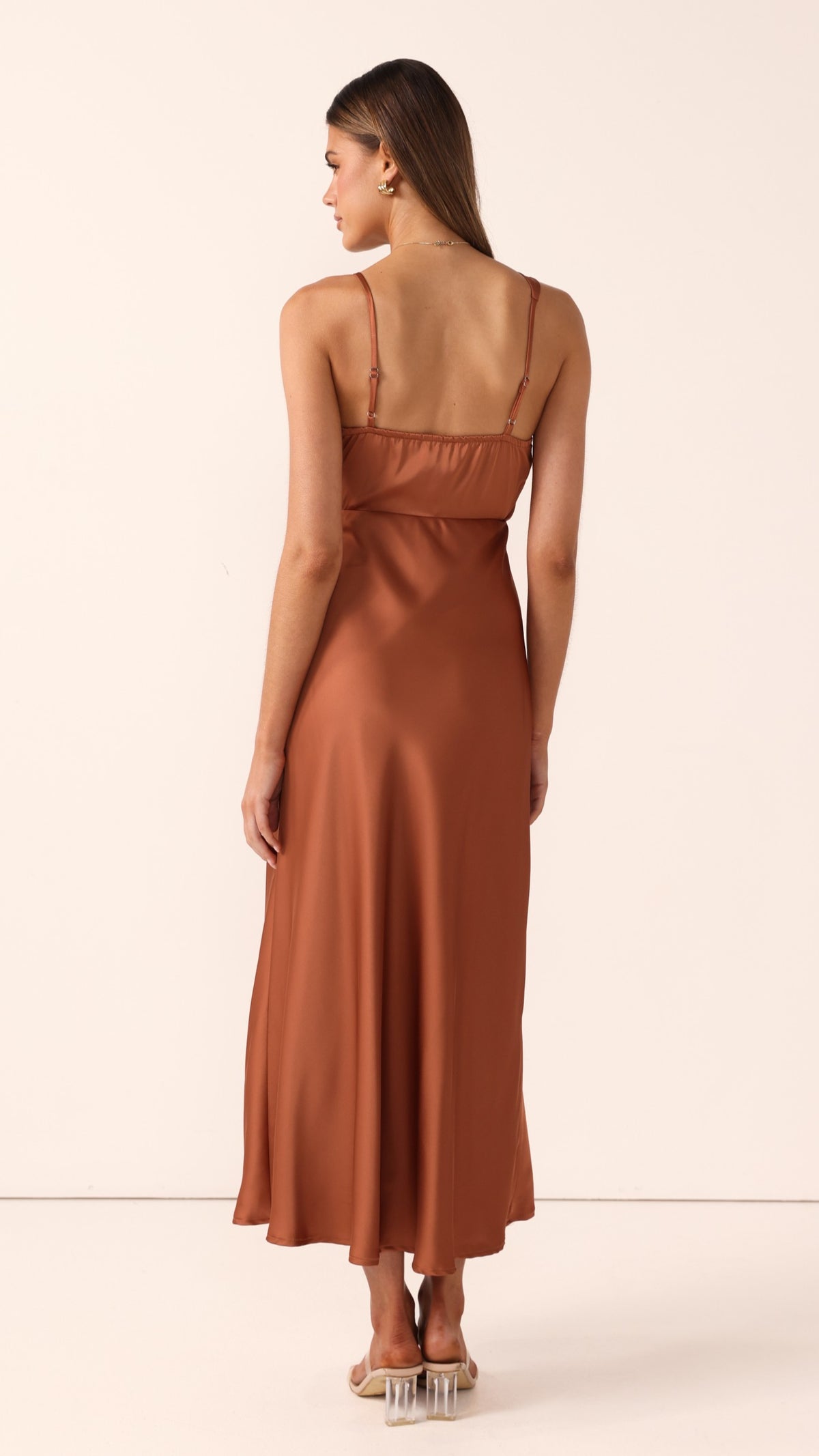 Audrey Maxi Dress - Copper - Billy J