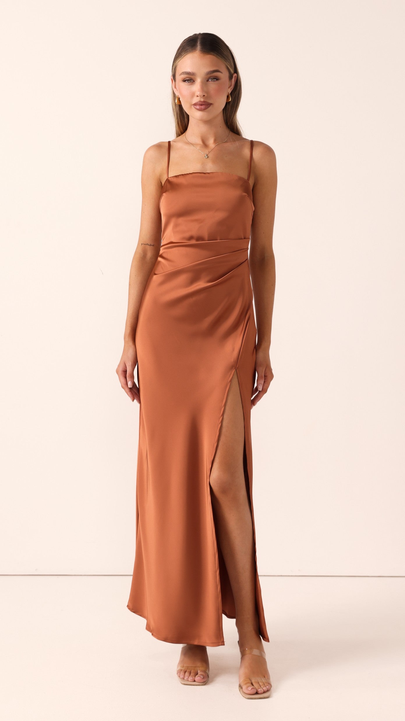 Ilana Maxi Dress - Copper - Billy J