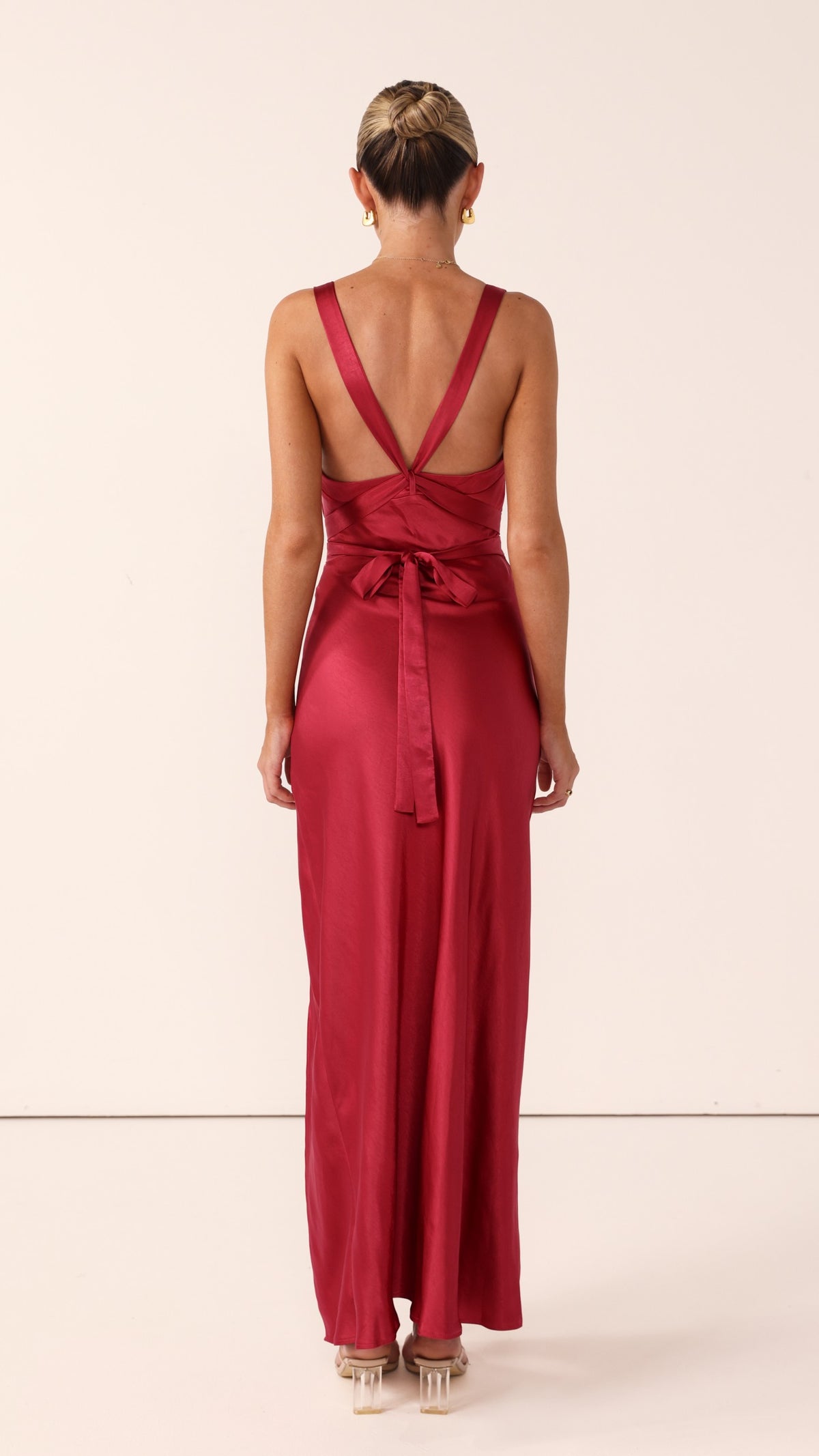 Zendaya Maxi Dress - Berry - Billy J