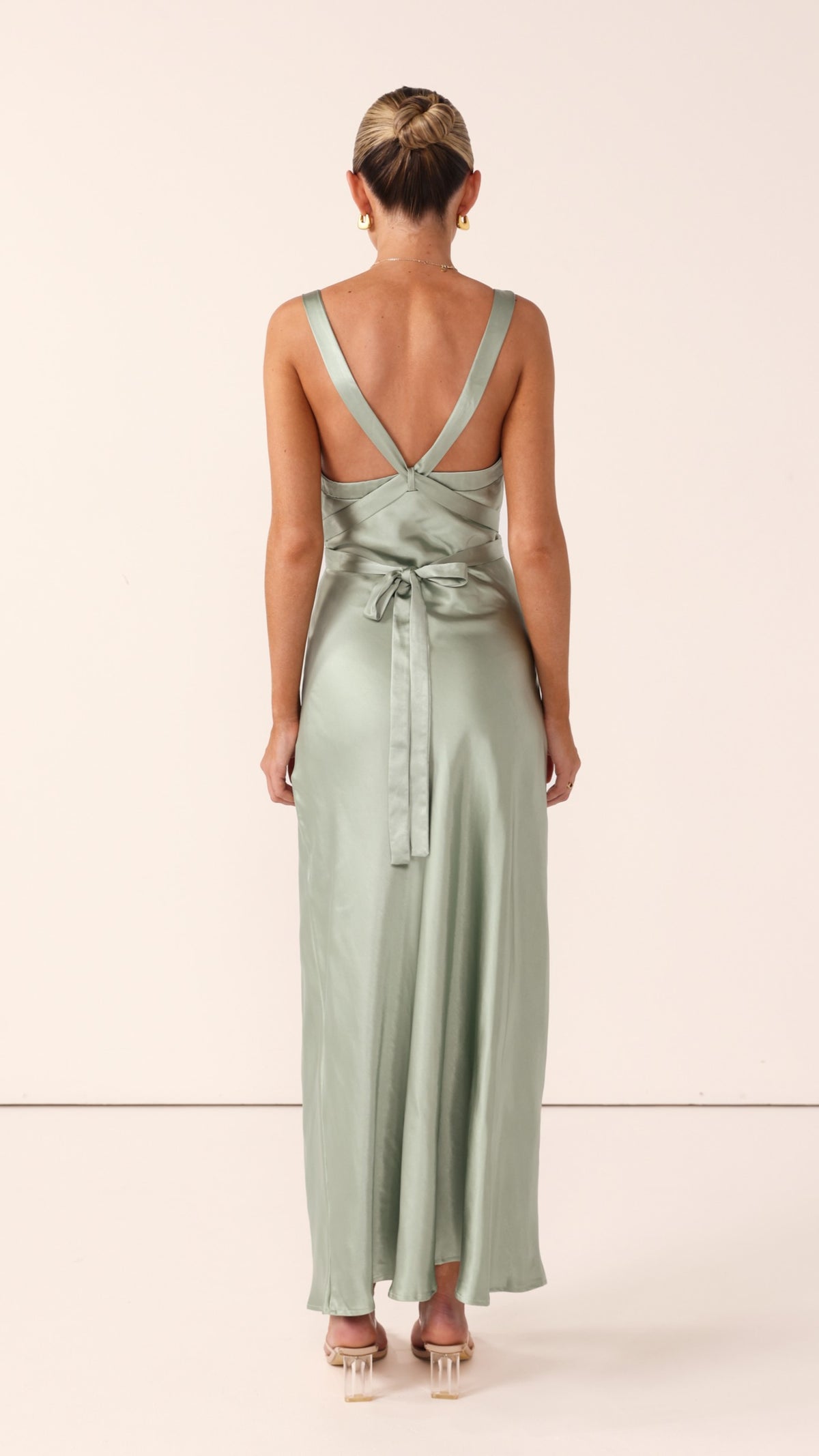 Zendaya Maxi Dress - Sage - Billy J