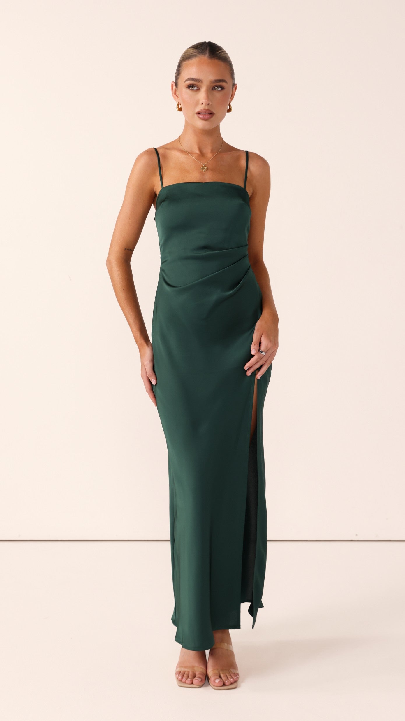 Ilana Maxi Dress - Emerald - Billy J