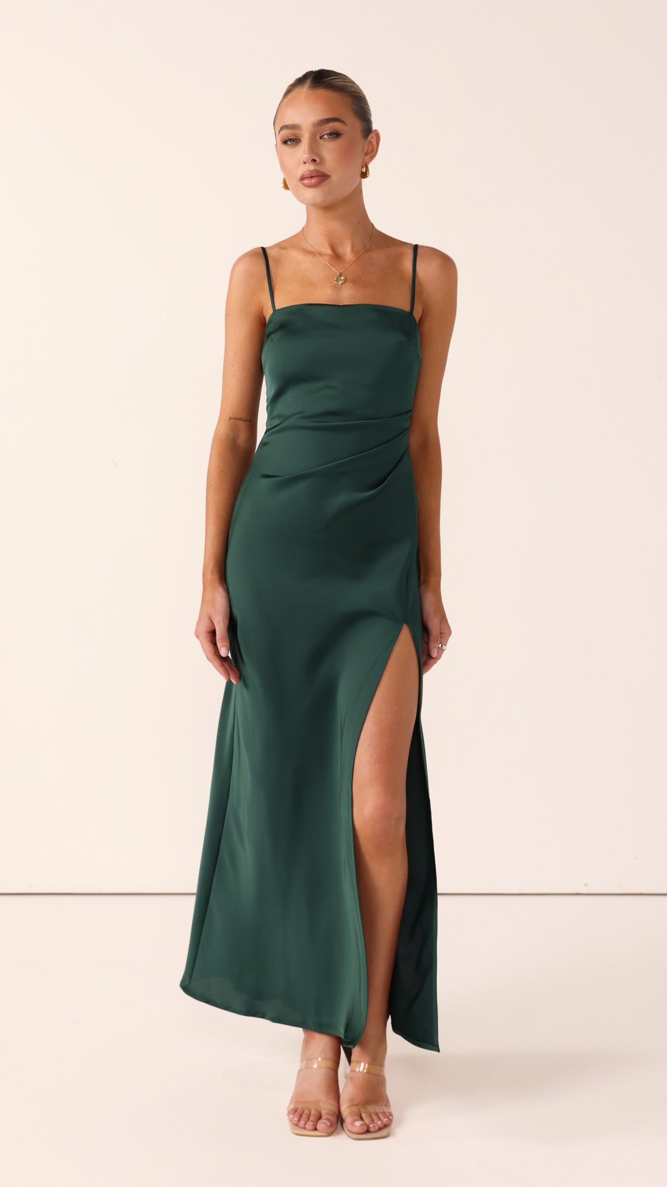Ilana Maxi Dress - Emerald - Billy J