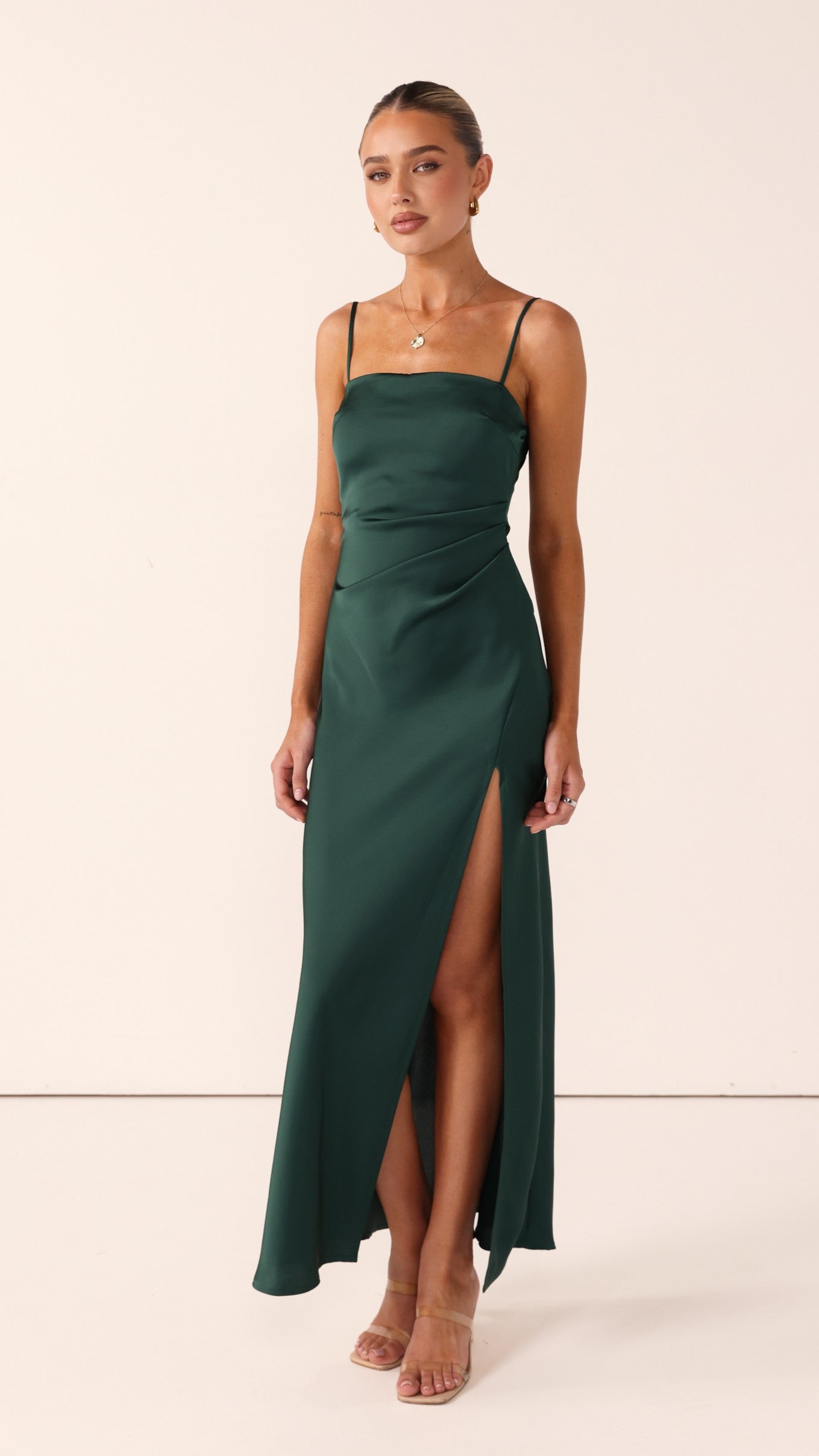Ilana Maxi Dress - Emerald - Billy J
