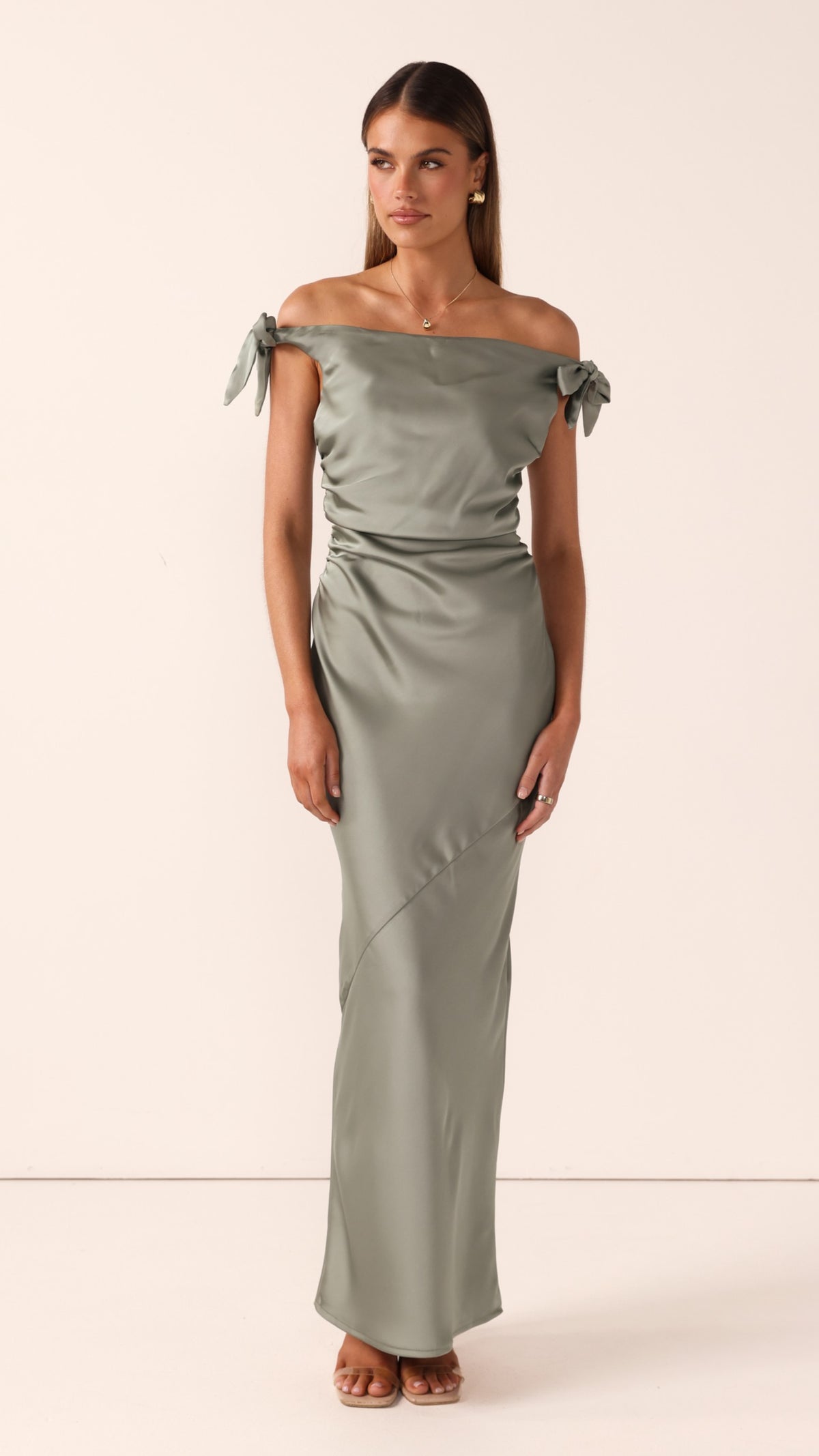 Meghan Maxi Dress - Green - Billy J