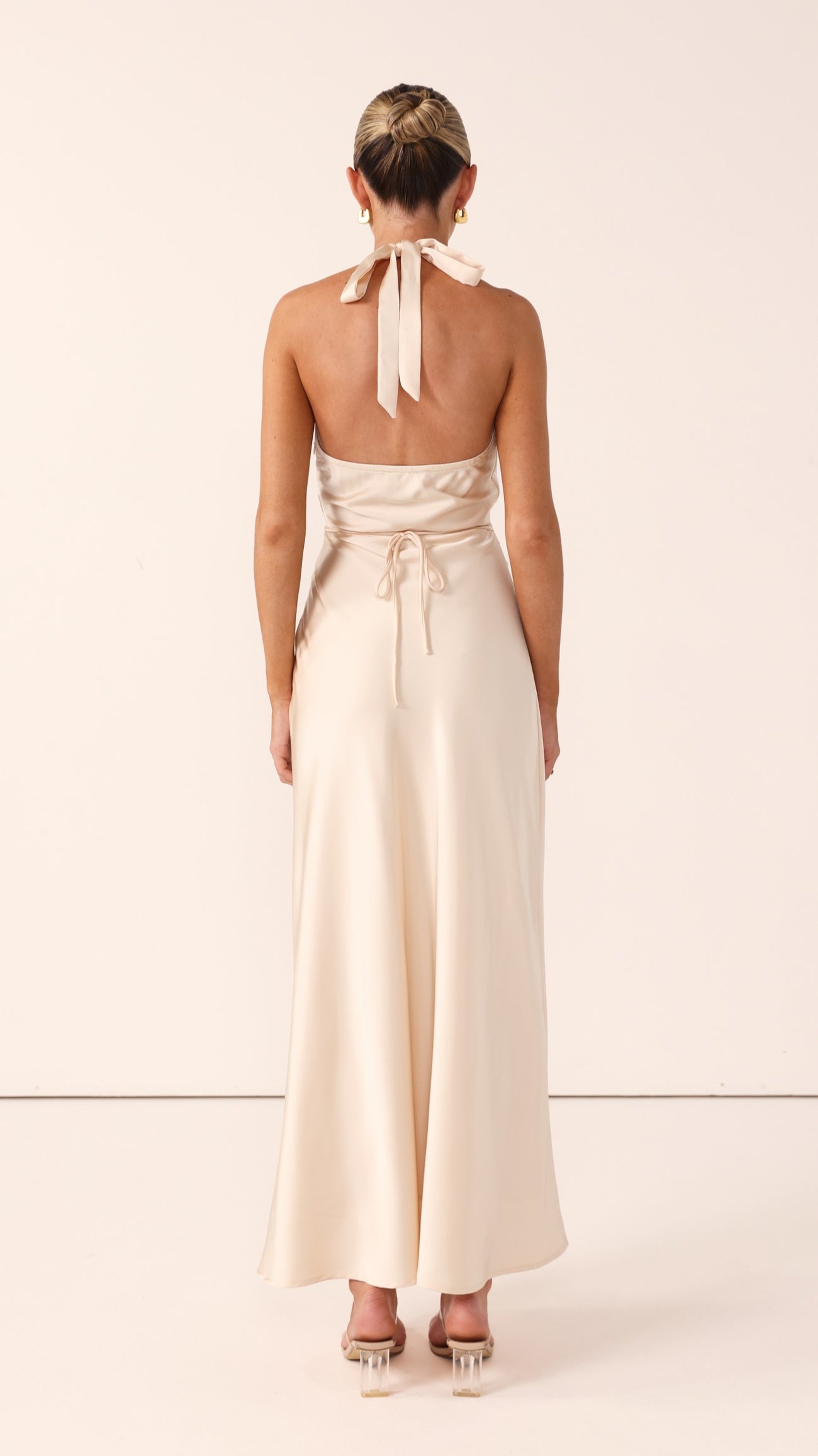 Sylvie Maxi Dress - Soft Gold - Billy J
