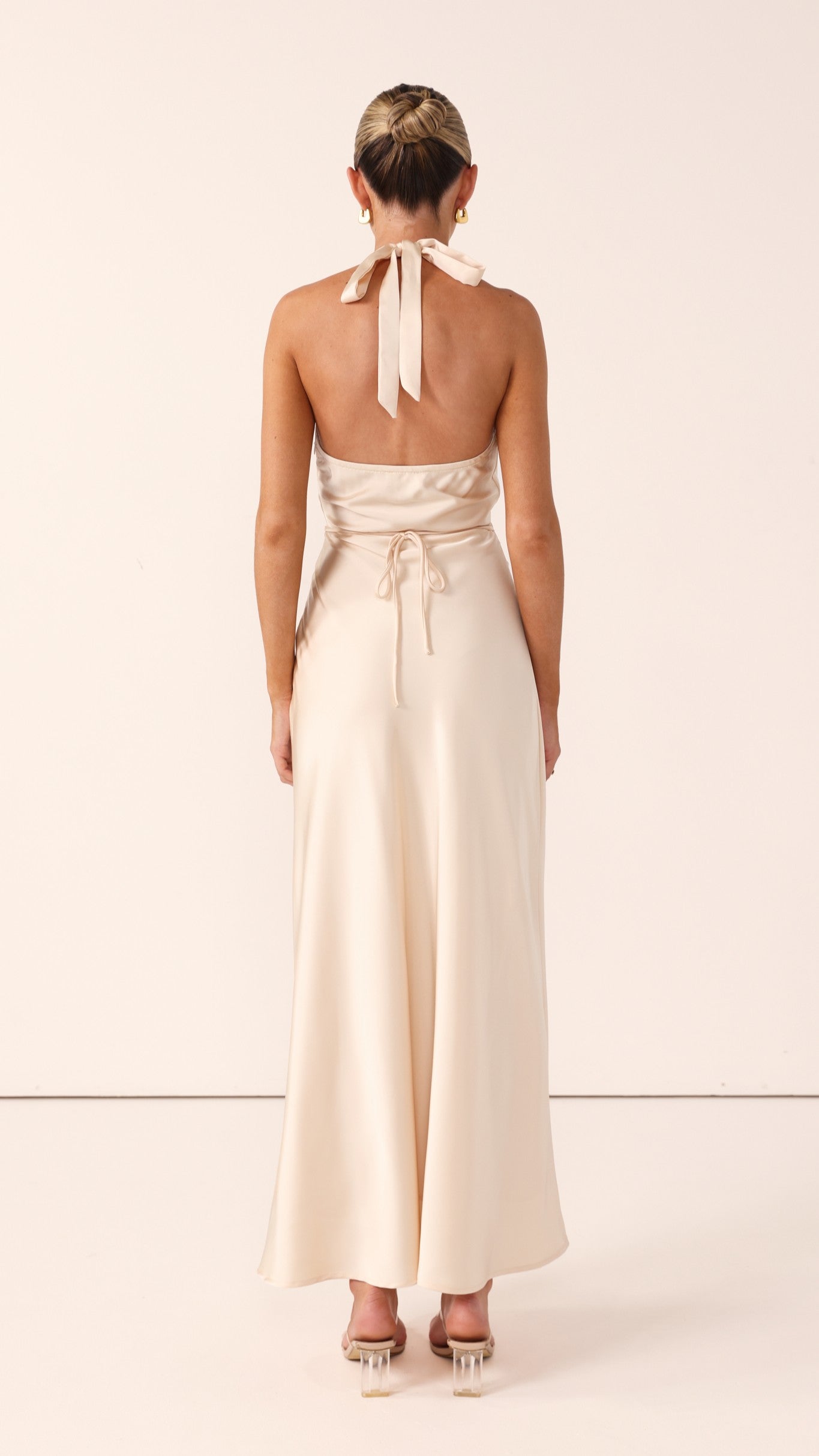 Sylvie Maxi Dress - Soft Gold - Billy J