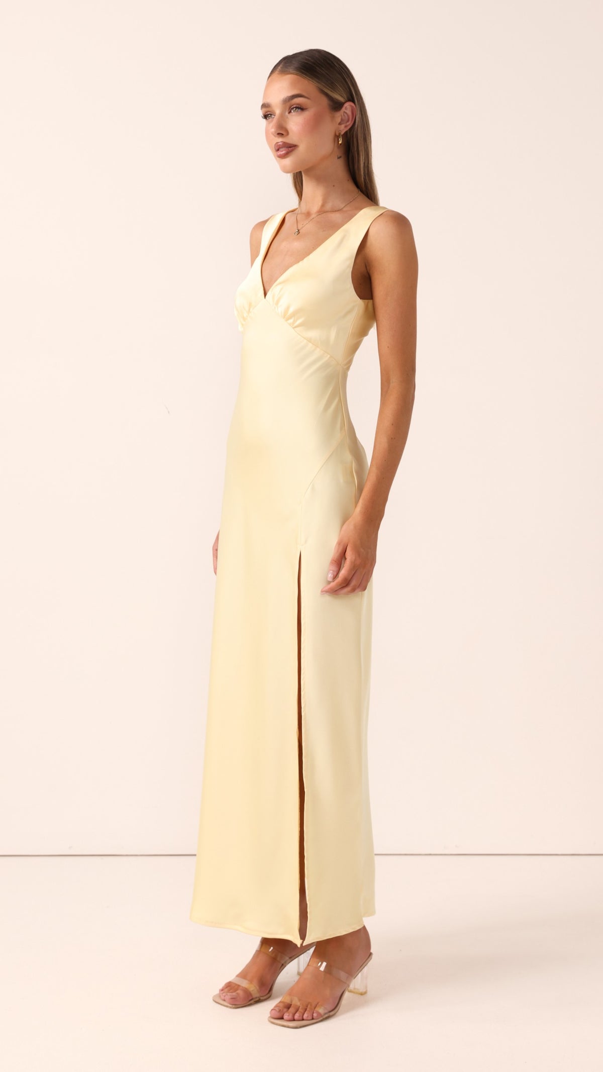 Taylor Maxi Dress - Lemon - Billy J