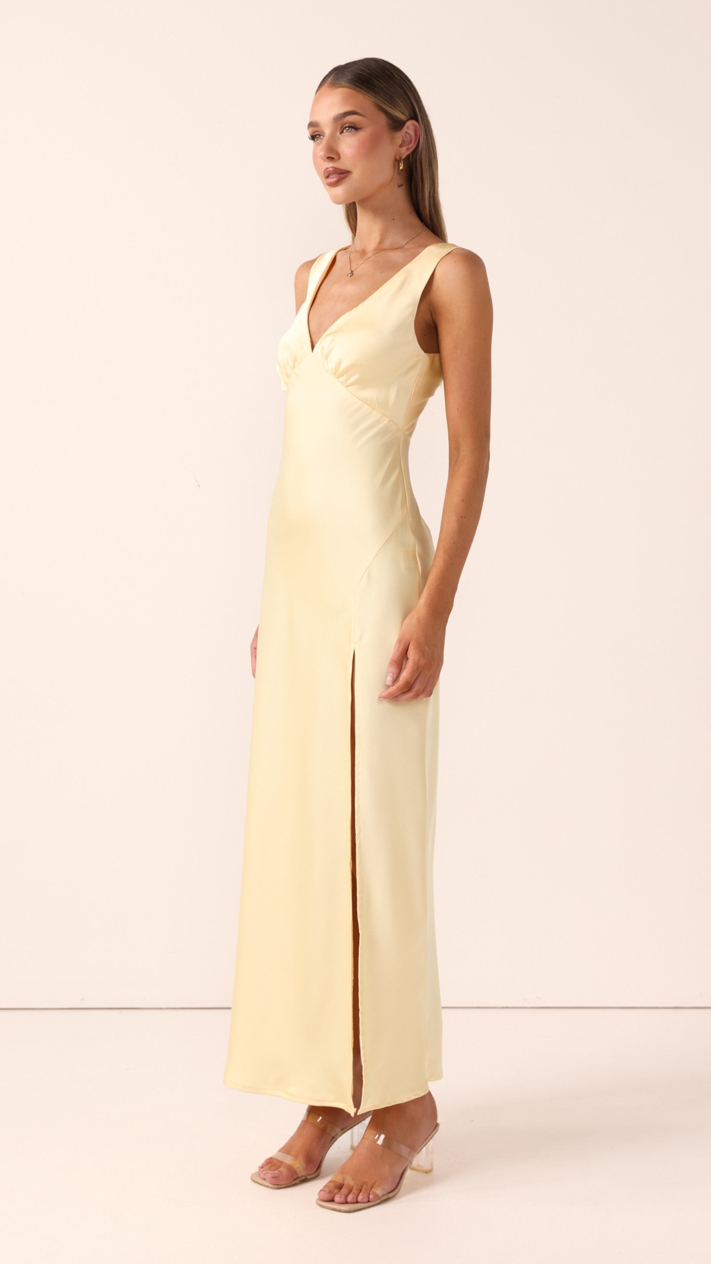 Taylor Maxi Dress - Lemon - Billy J