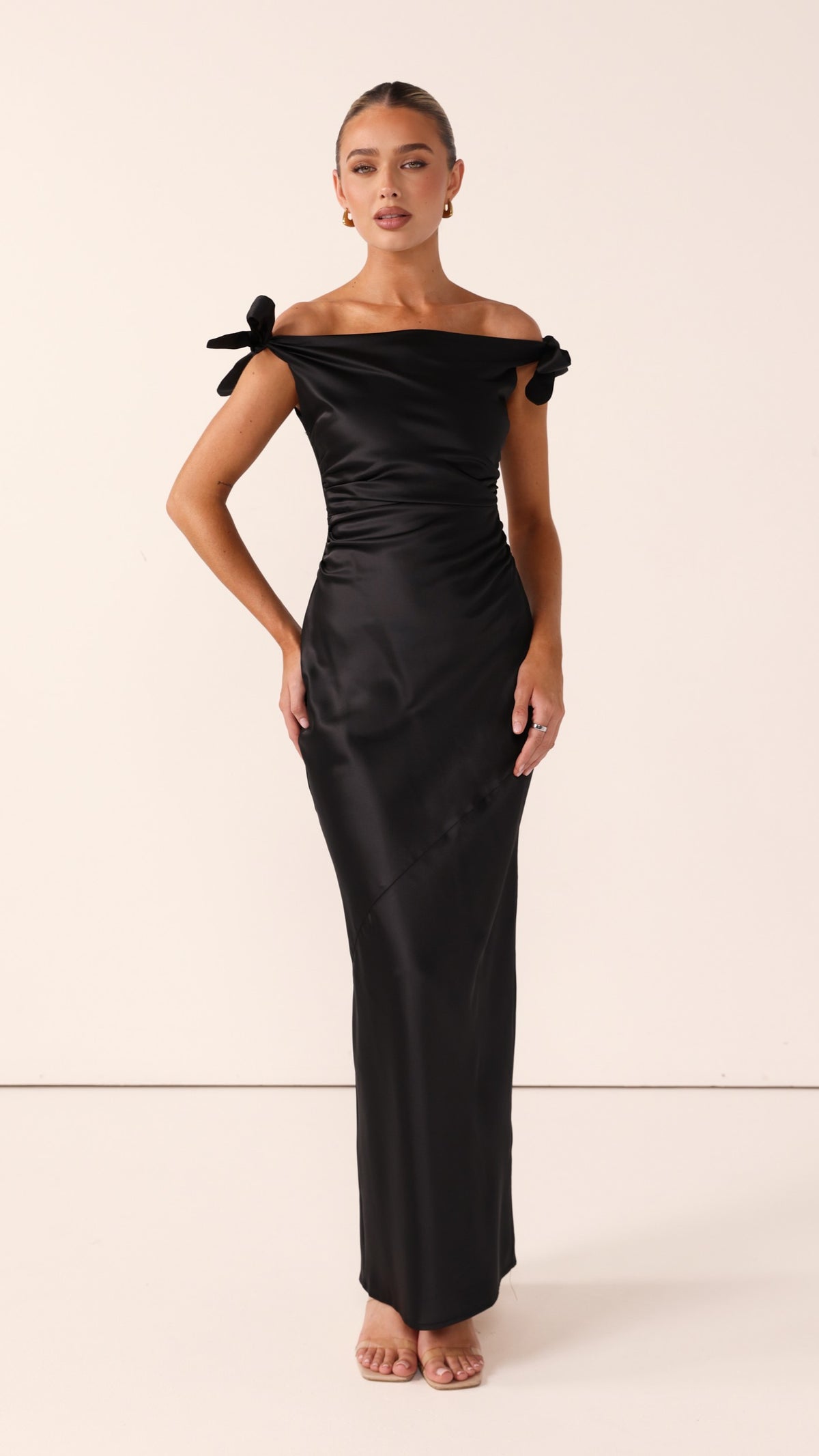 Frida Maxi Dress - Black - Billy J