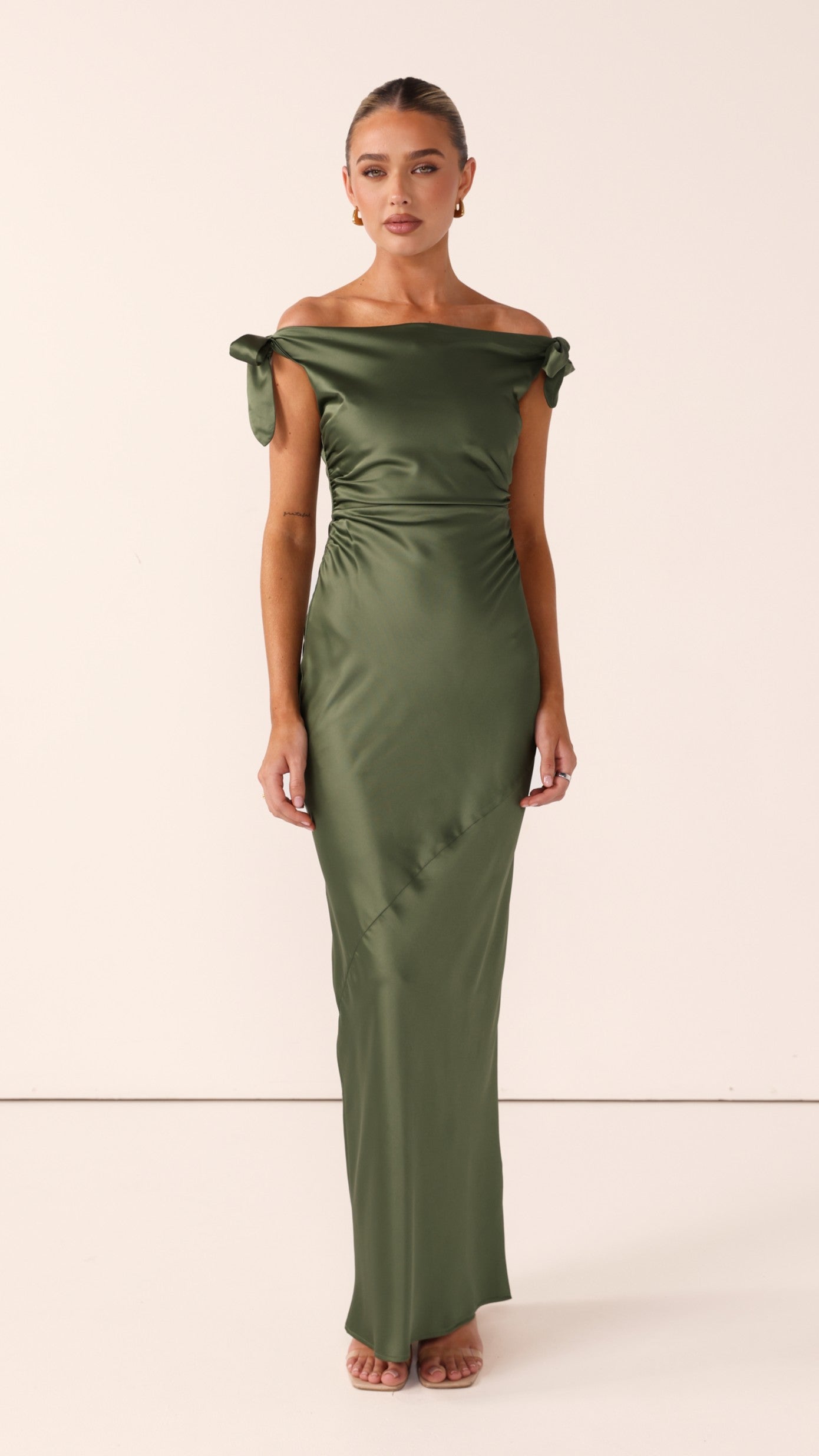 Frida Maxi Dress - Olive - Billy J