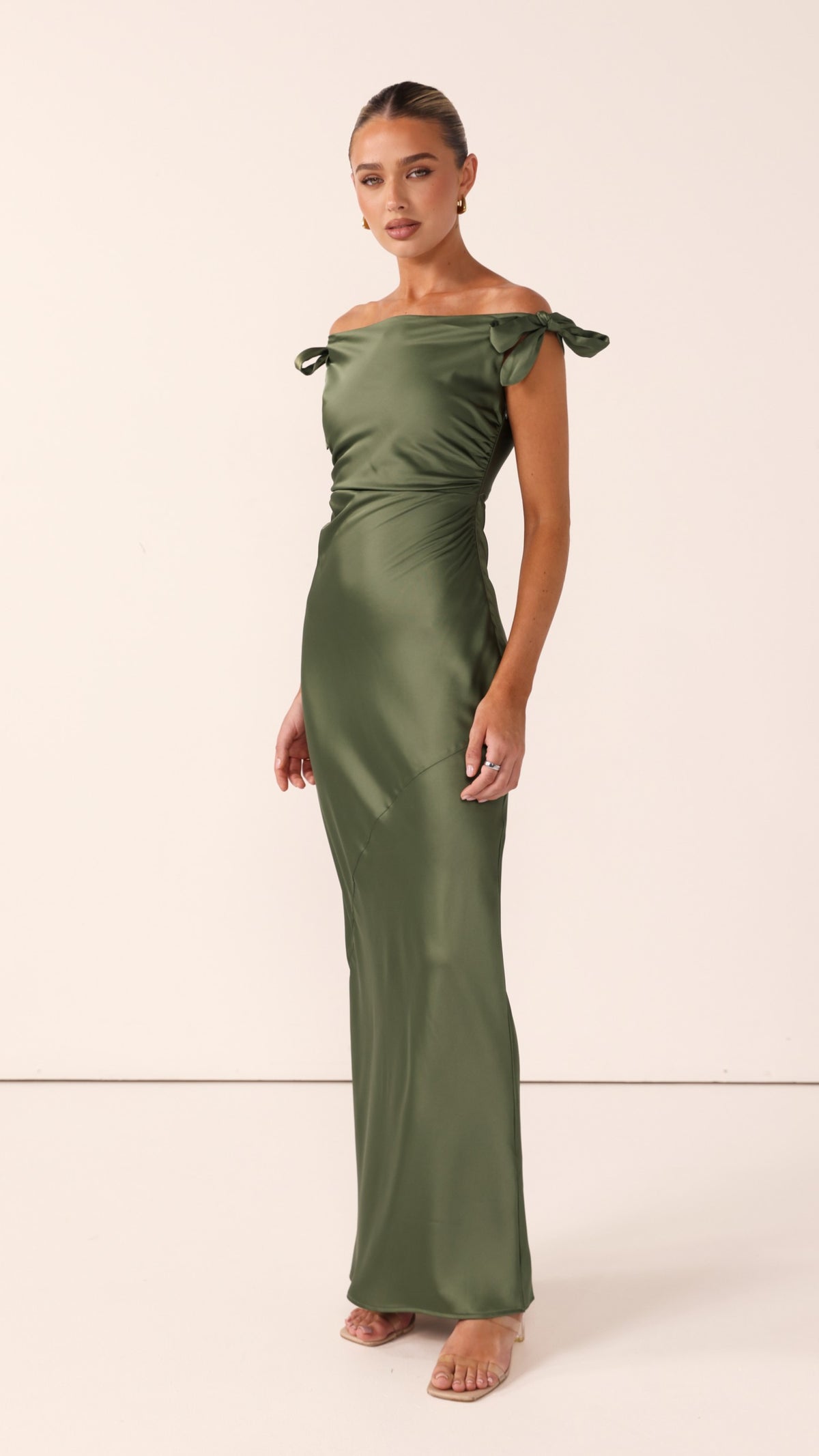Frida Maxi Dress - Olive - Billy J