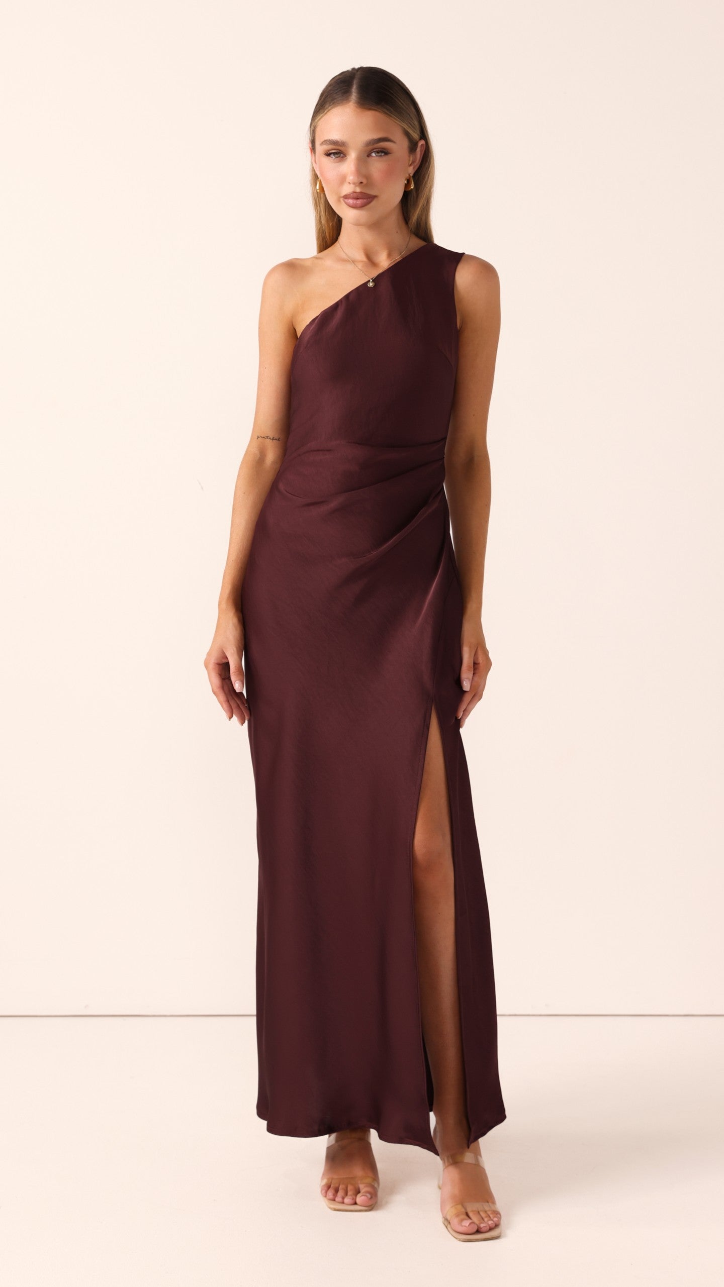 Victoria Maxi Dress - Chocolate - Billy J