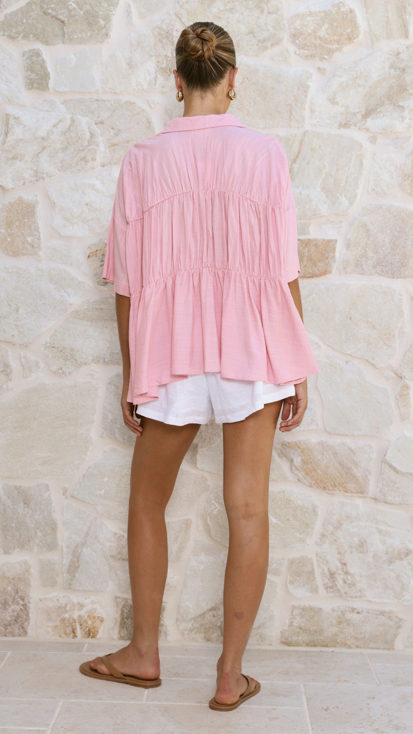 Kailey Top - Pink - Billy J