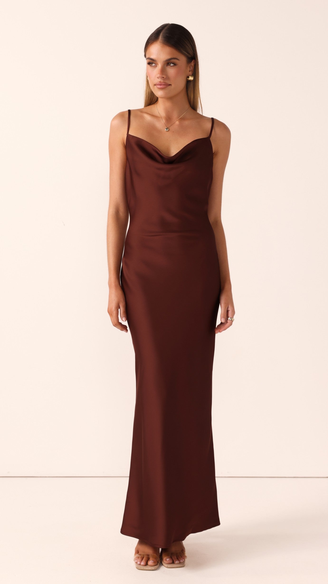 Willow Maxi Dress - Brown - Billy J
