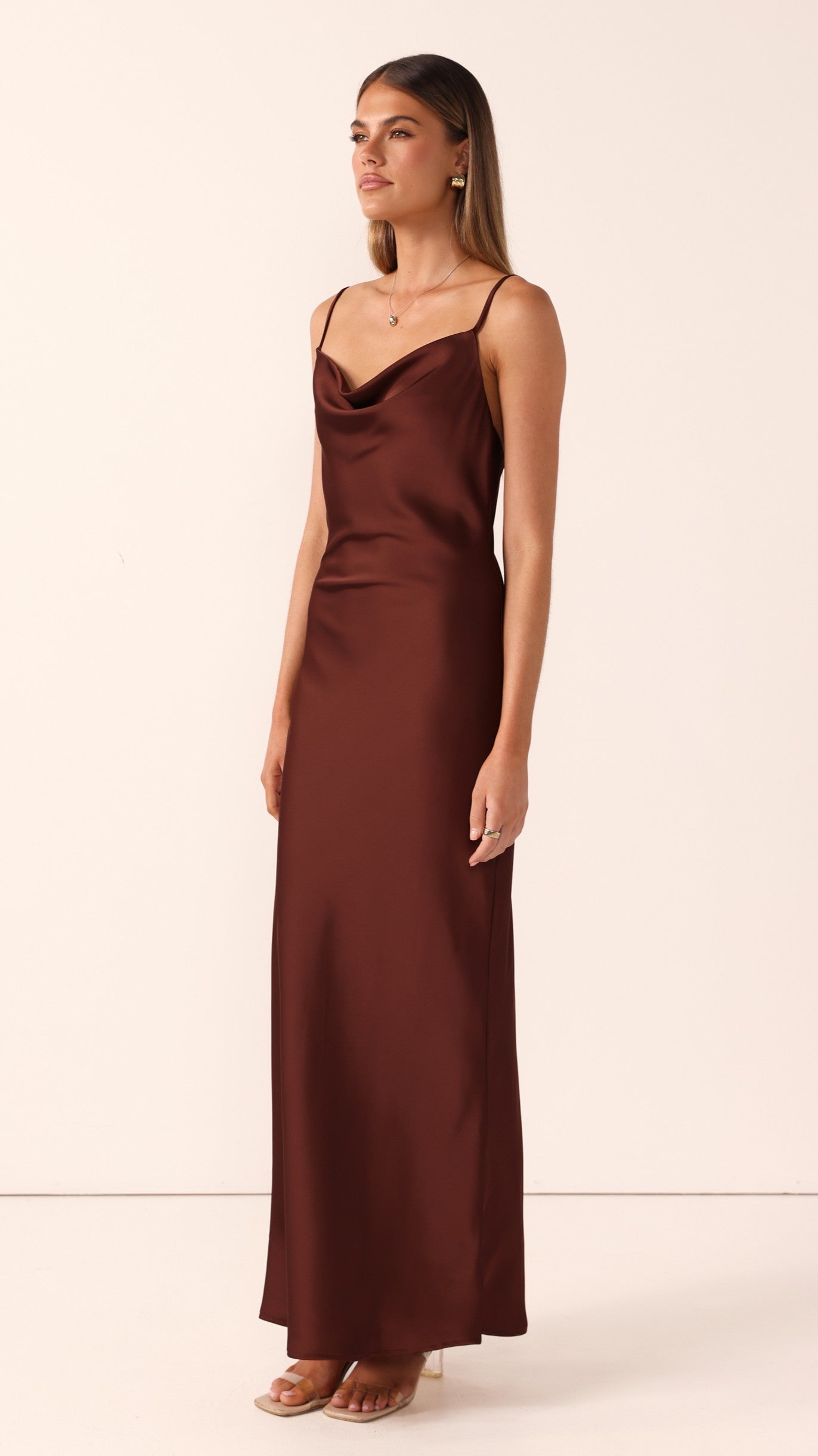 Willow Maxi Dress - Brown - Billy J