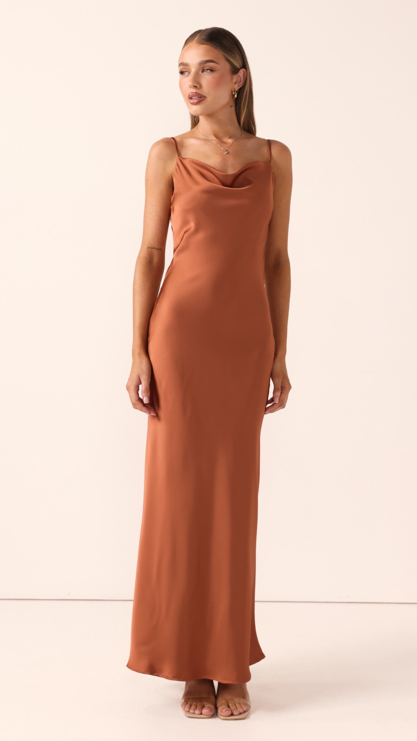 Willow Maxi Dress - Copper - Billy J