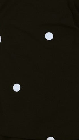 Kiki Strapless Top and Shorts Set - Black/White Polka Dot - Billy J