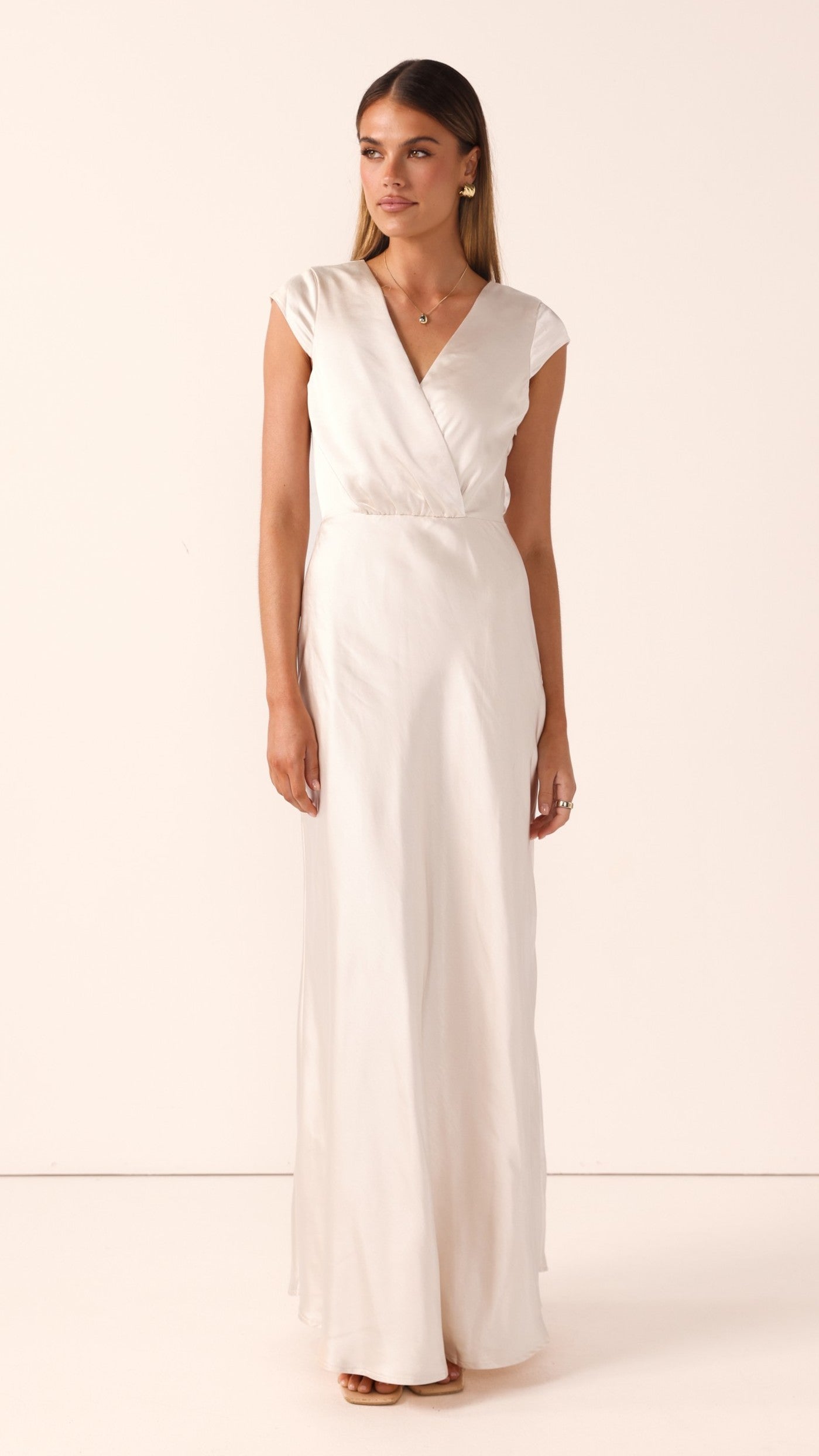 Selma Maxi Dress - Champagne - Billy J