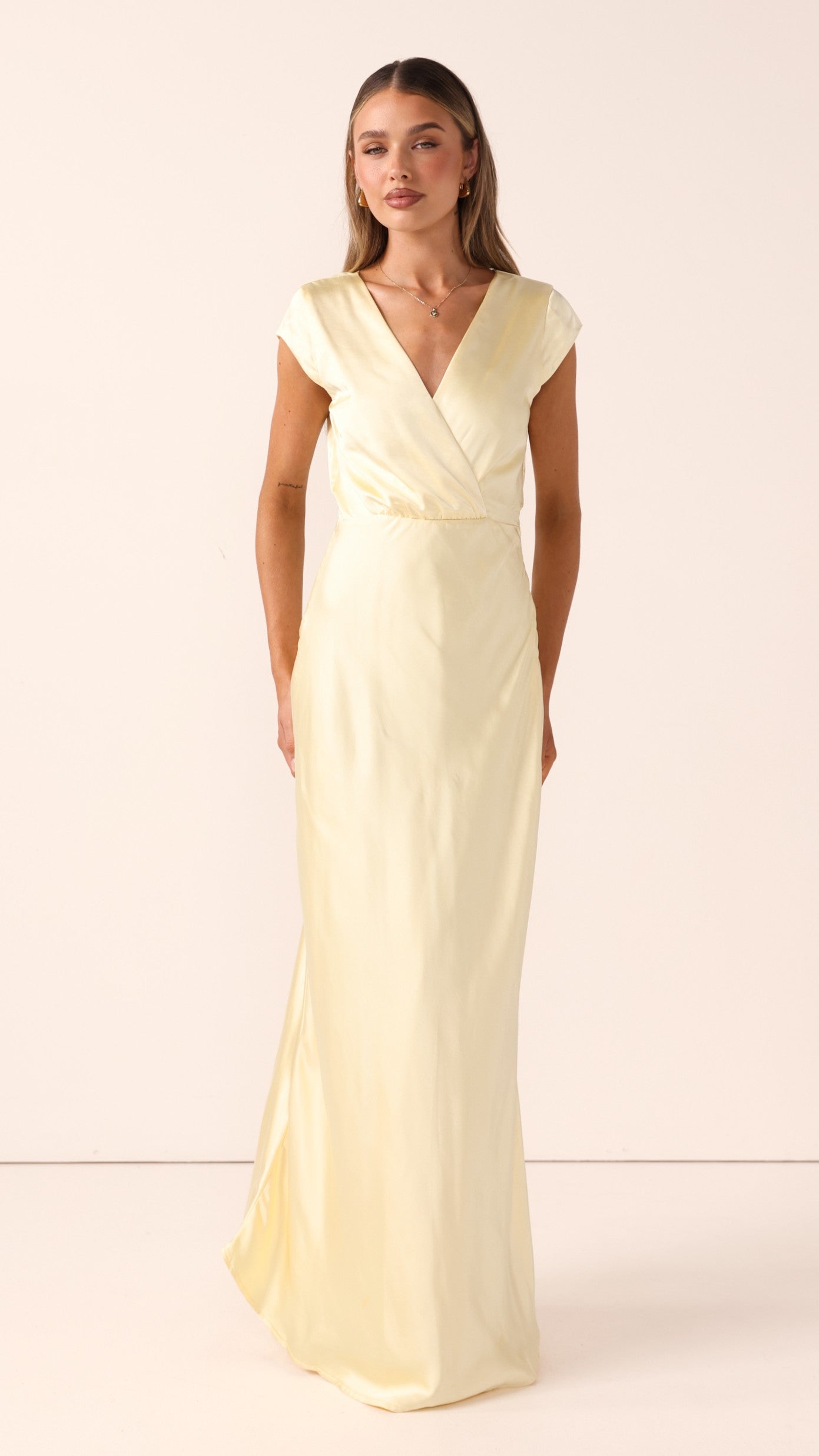Selma Maxi Dress - Yellow - Billy J