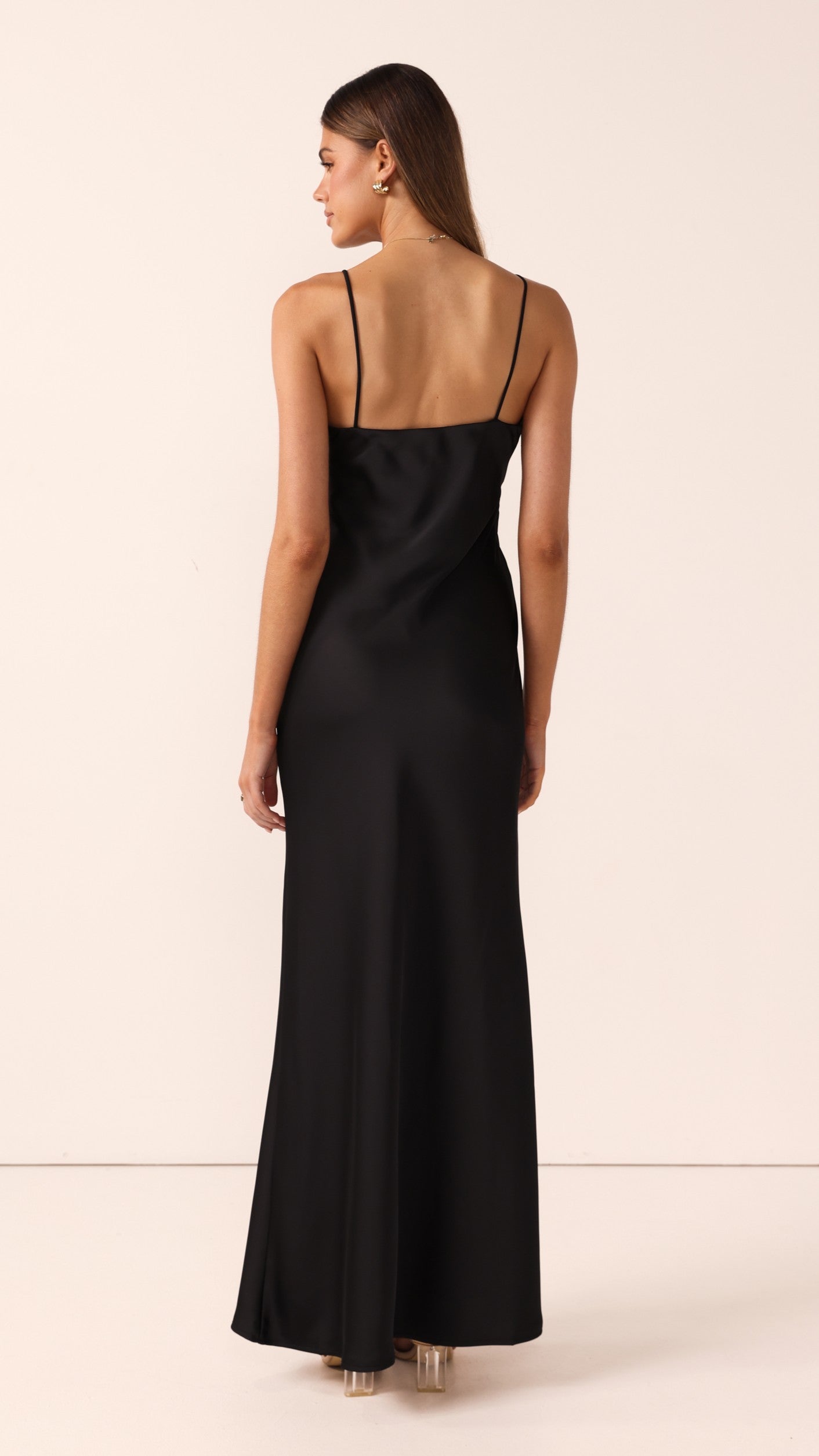Ziah Maxi Dress - Black - Billy J