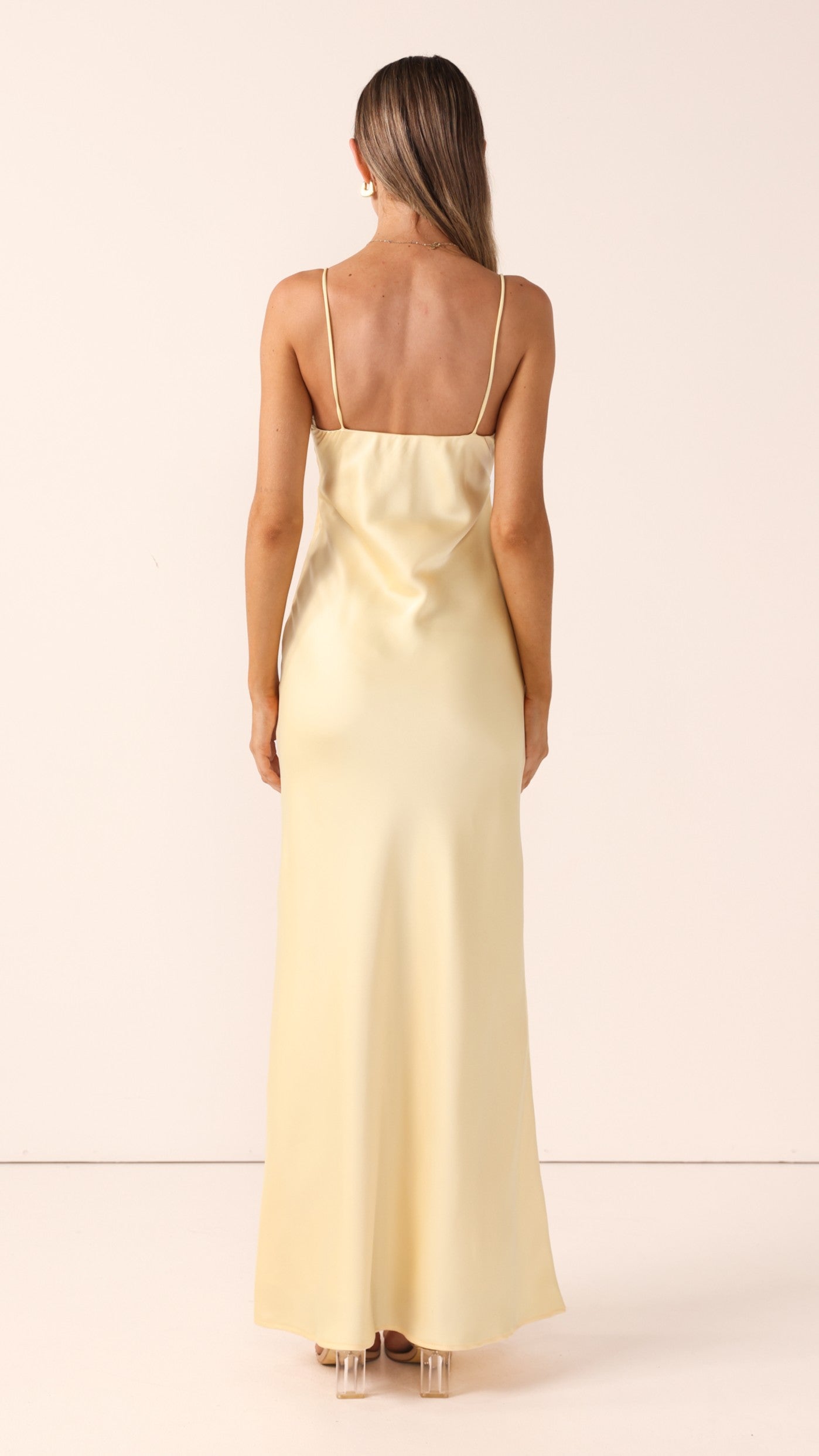 Ziah Maxi Dress - Lemon - Billy J