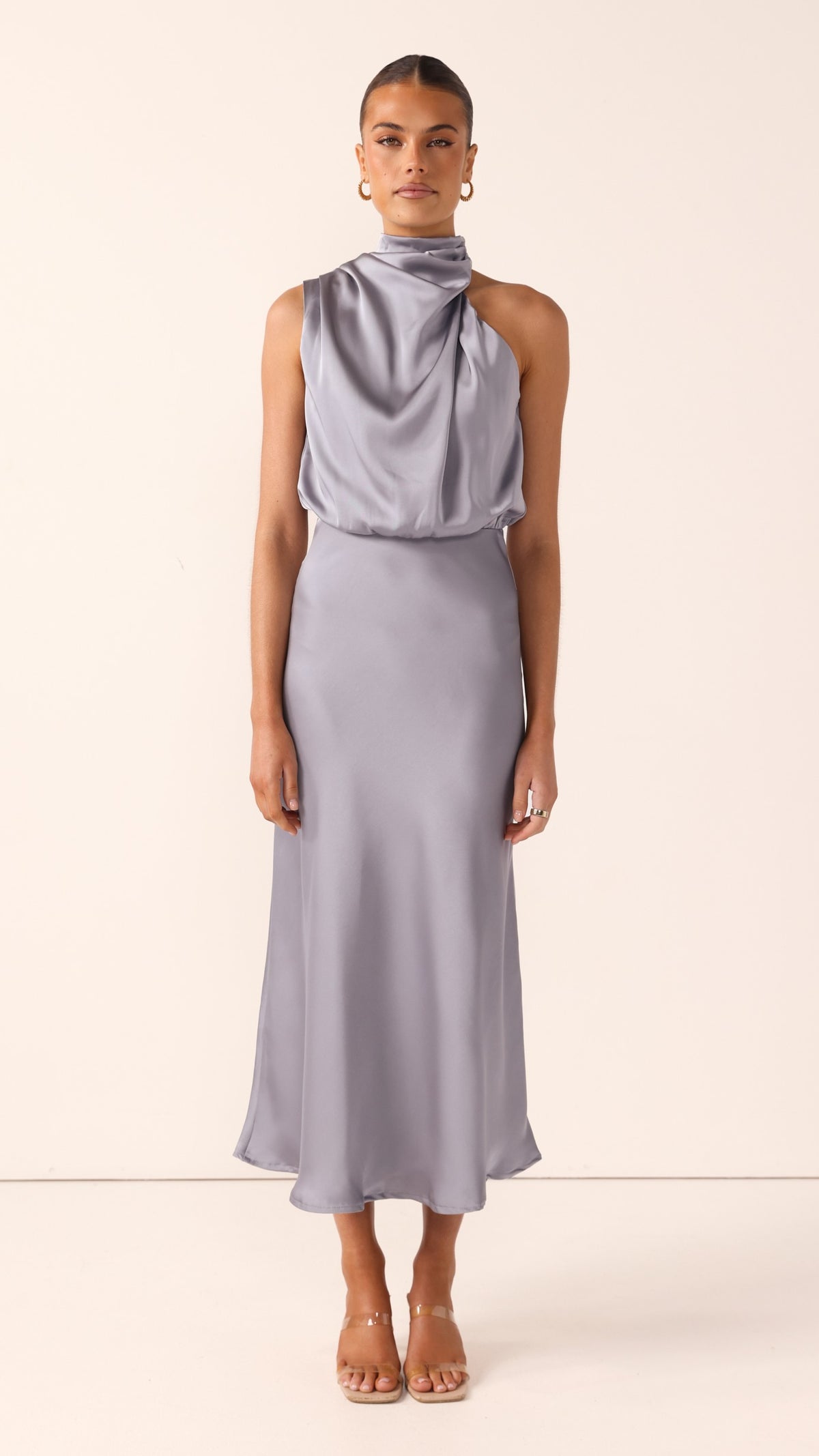 Esther Maxi Dress - Steel Blue - Billy J