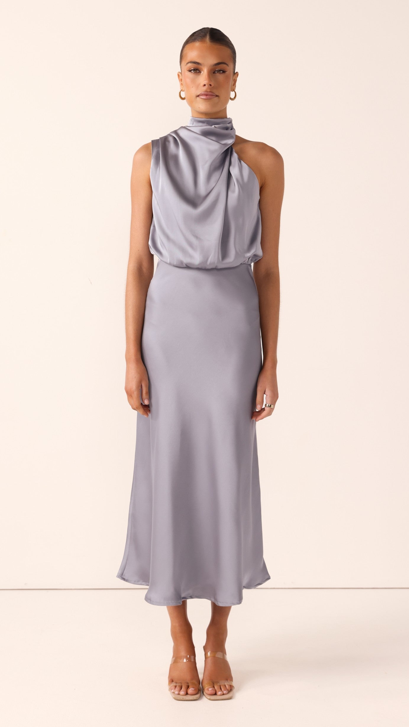 Esther Maxi Dress - Steel Blue - Billy J