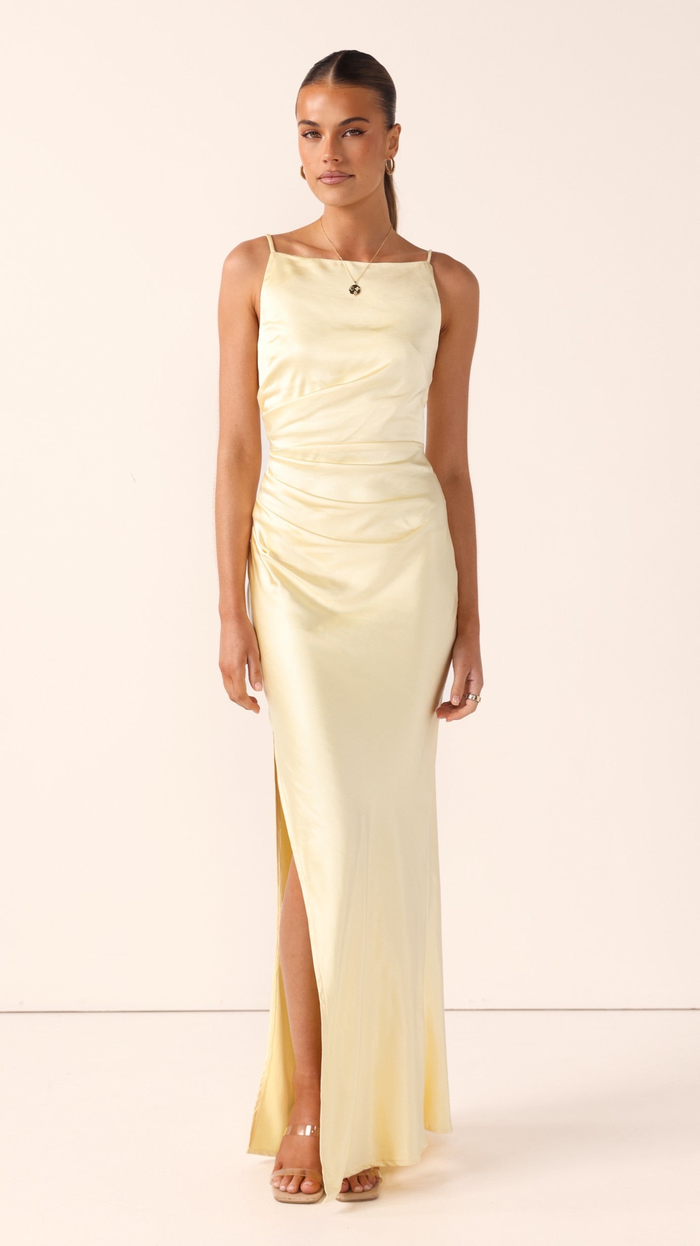 Ava Maxi Dress - Yellow - Billy J