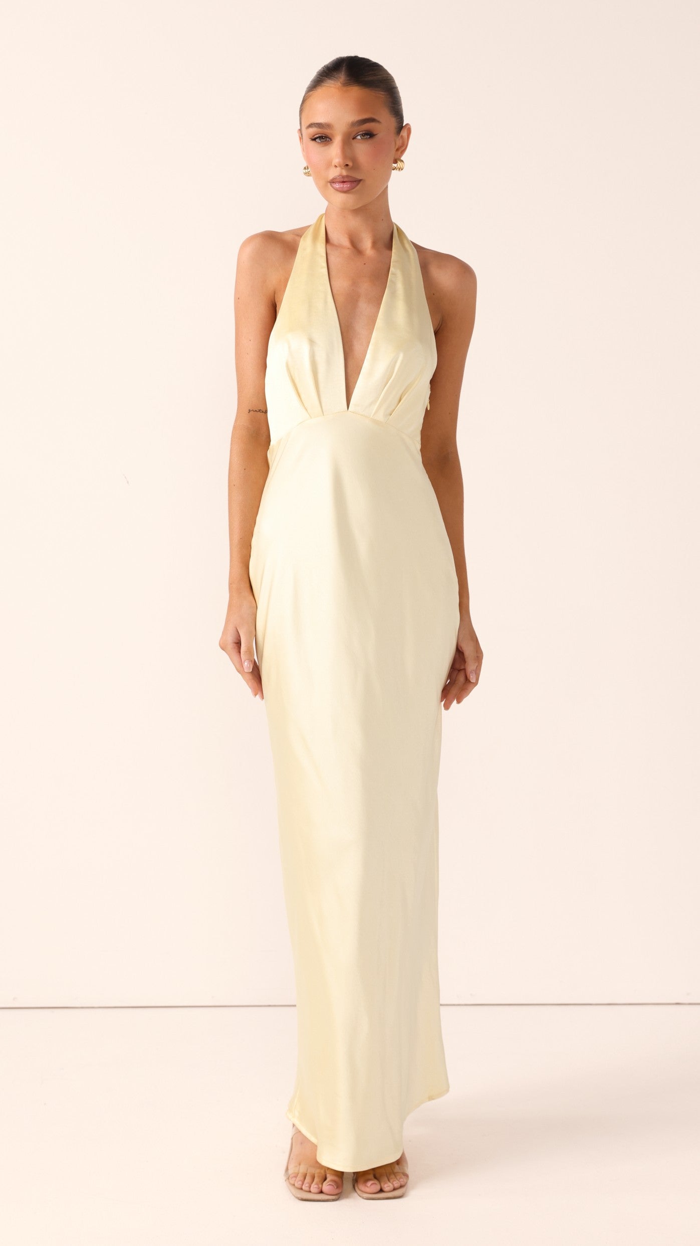 Chloe Maxi Dress - Yellow - Billy J
