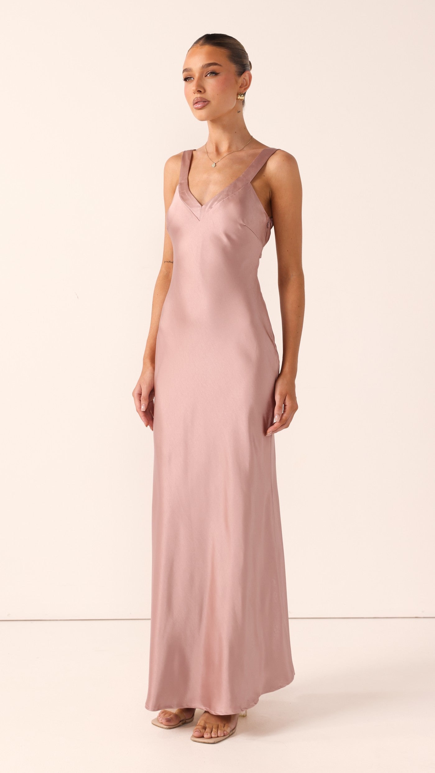 Andie Maxi Dress - Dusty Pink - Billy J