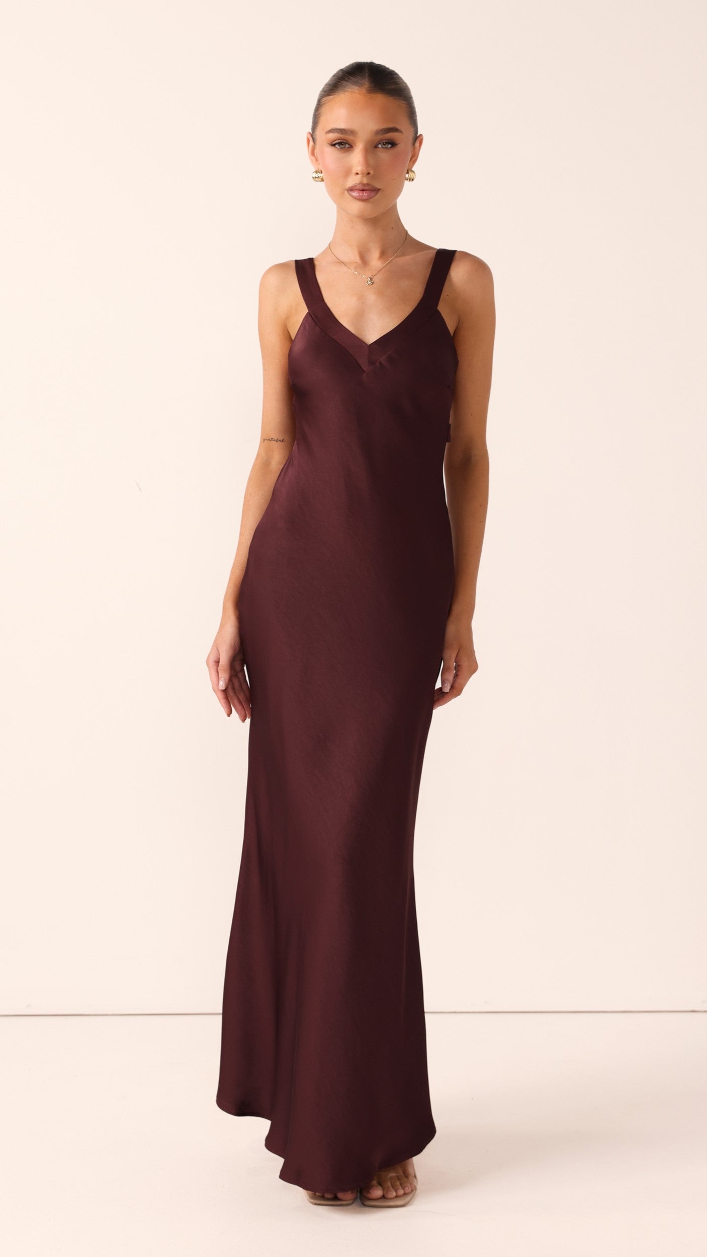 Andie Maxi Dress - Chocolate - Billy J