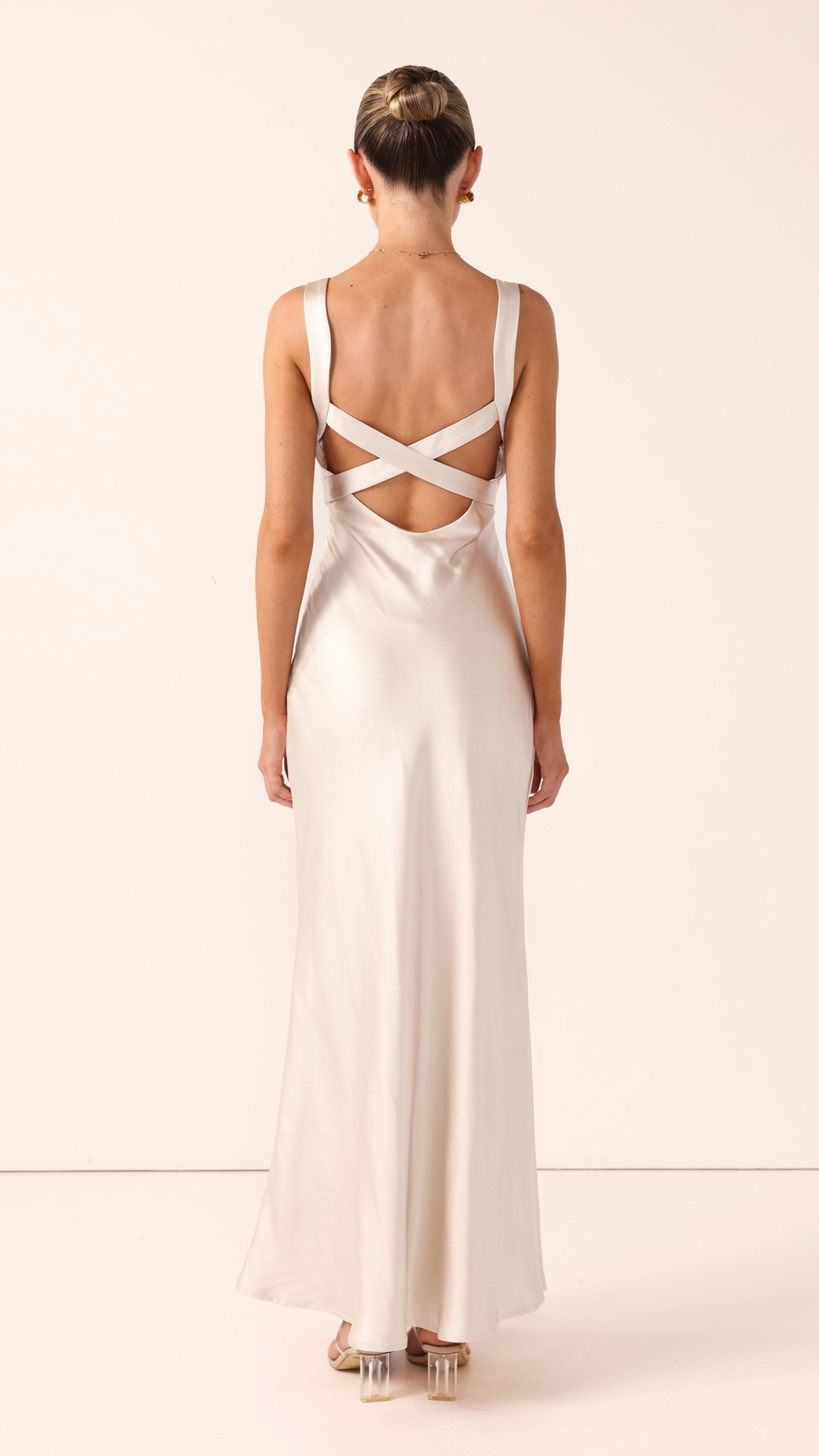 Andie Maxi Dress - Champagne - Billy J