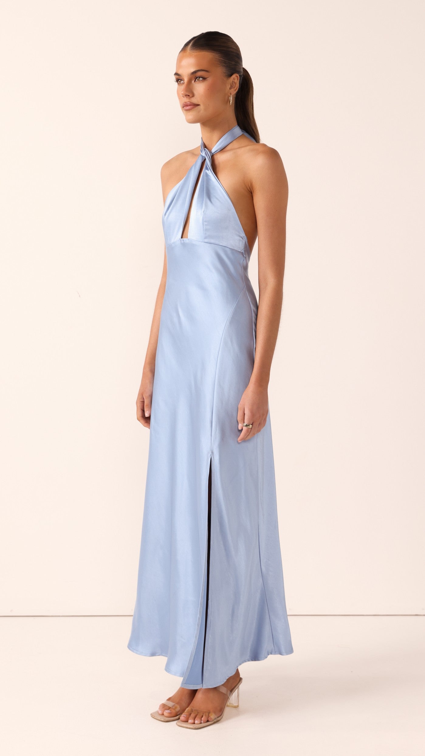 Amalia Maxi Dress - Blue - Billy J