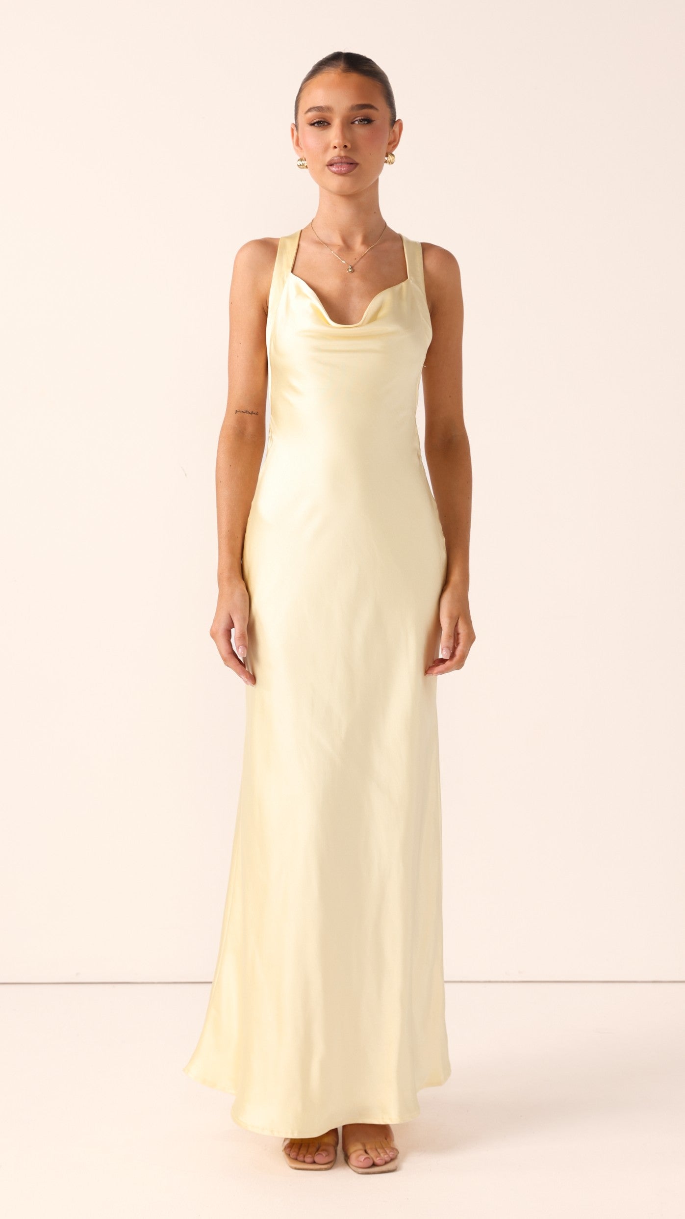 Eva Maxi Dress - Yellow - Billy J