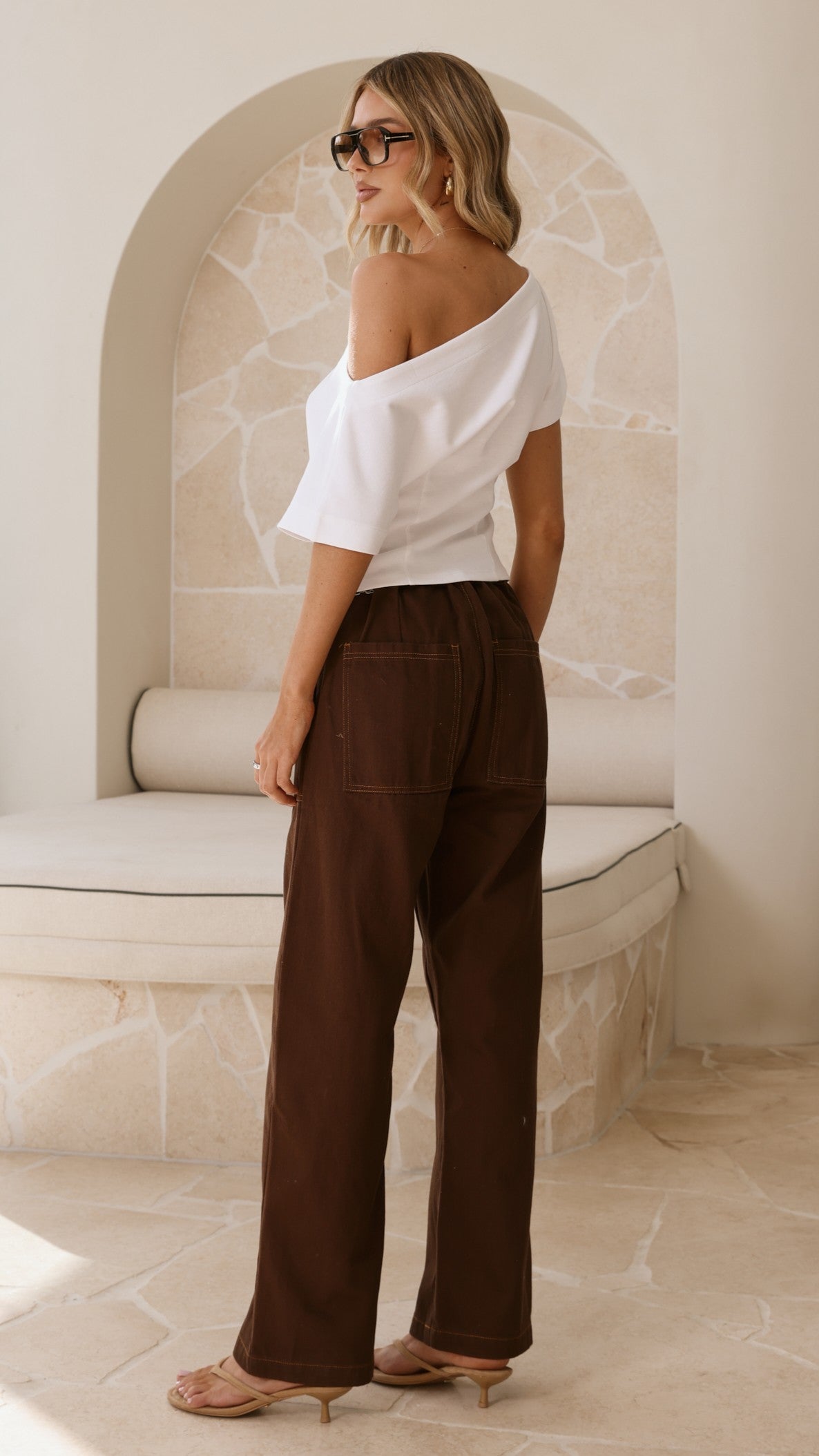Amy Pants - Chocolate Denim - Billy J