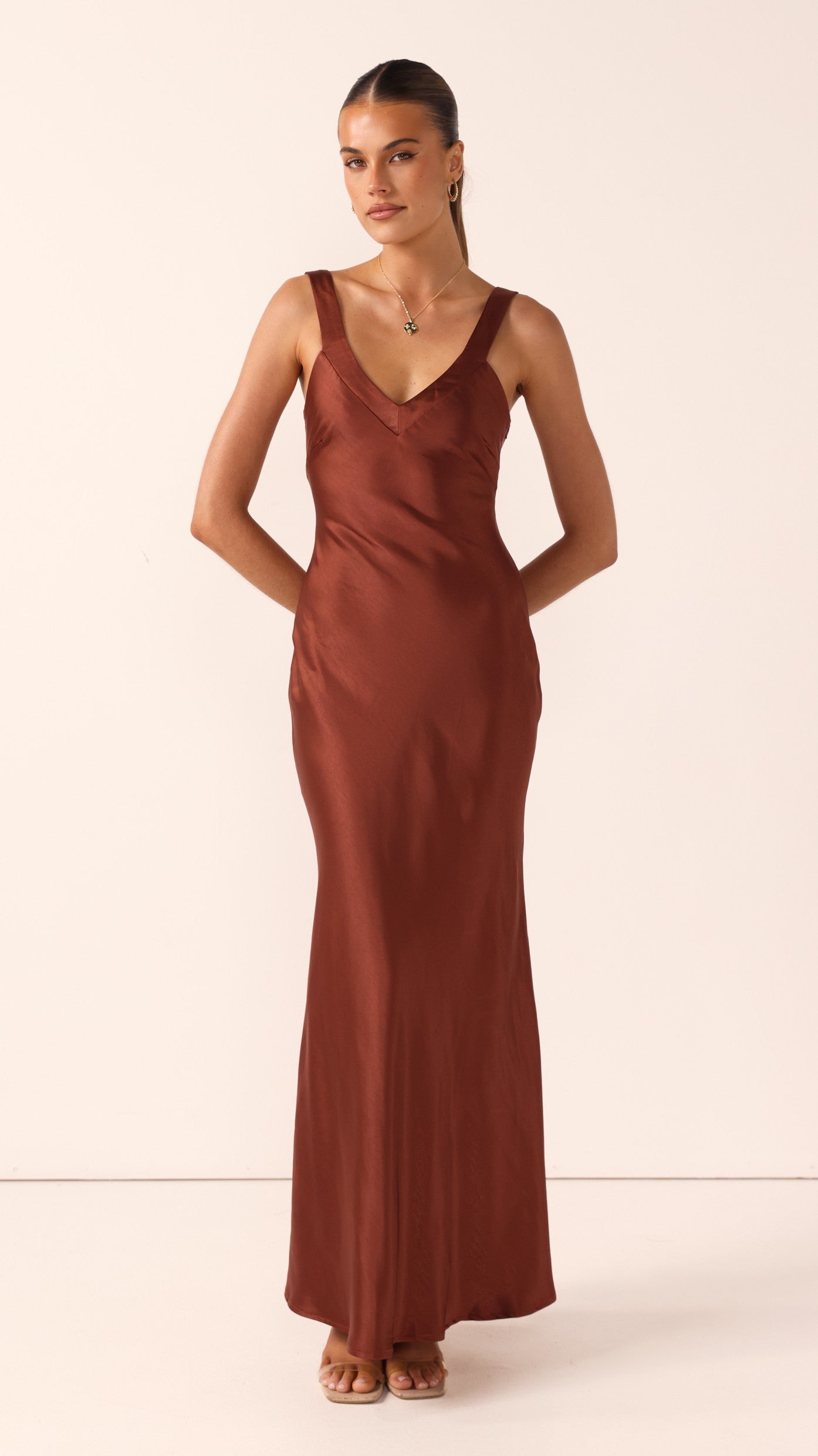 Andie Maxi Dress - Rust - Billy J