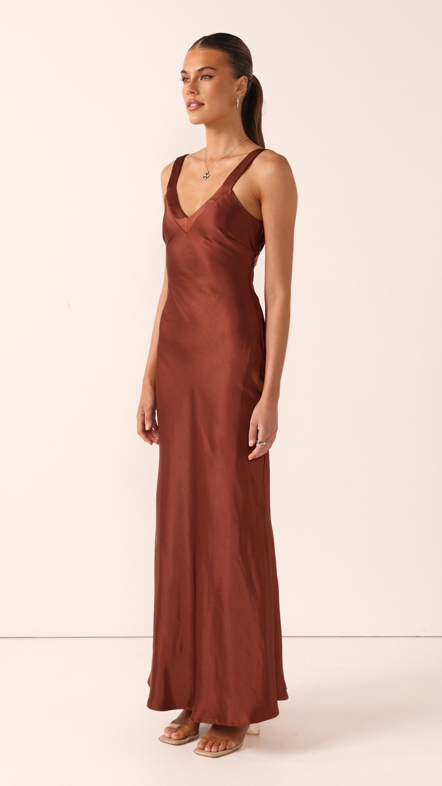 Andie Maxi Dress - Rust - Billy J