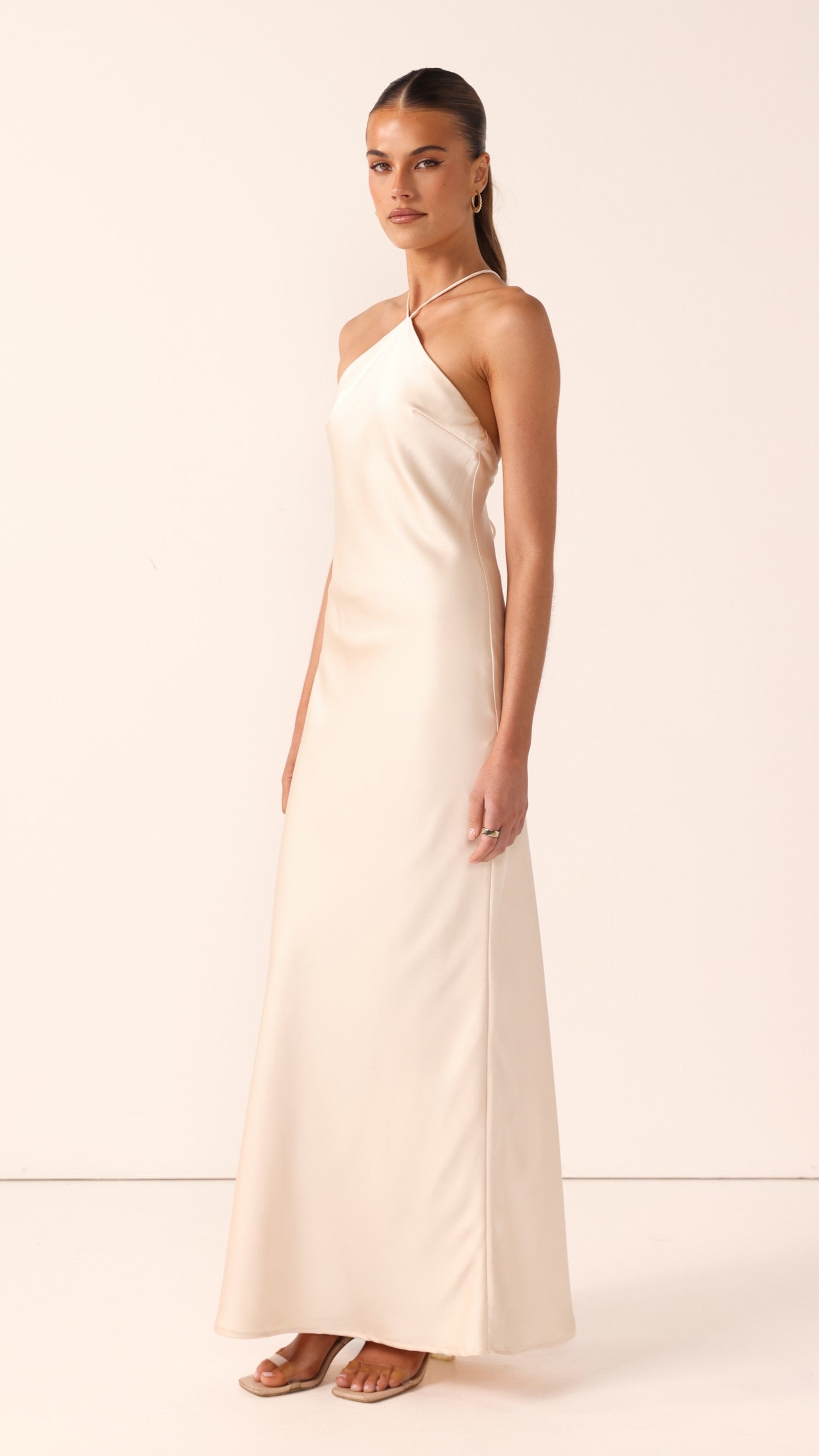 Chiara Maxi Dress - Soft Gold - Billy J