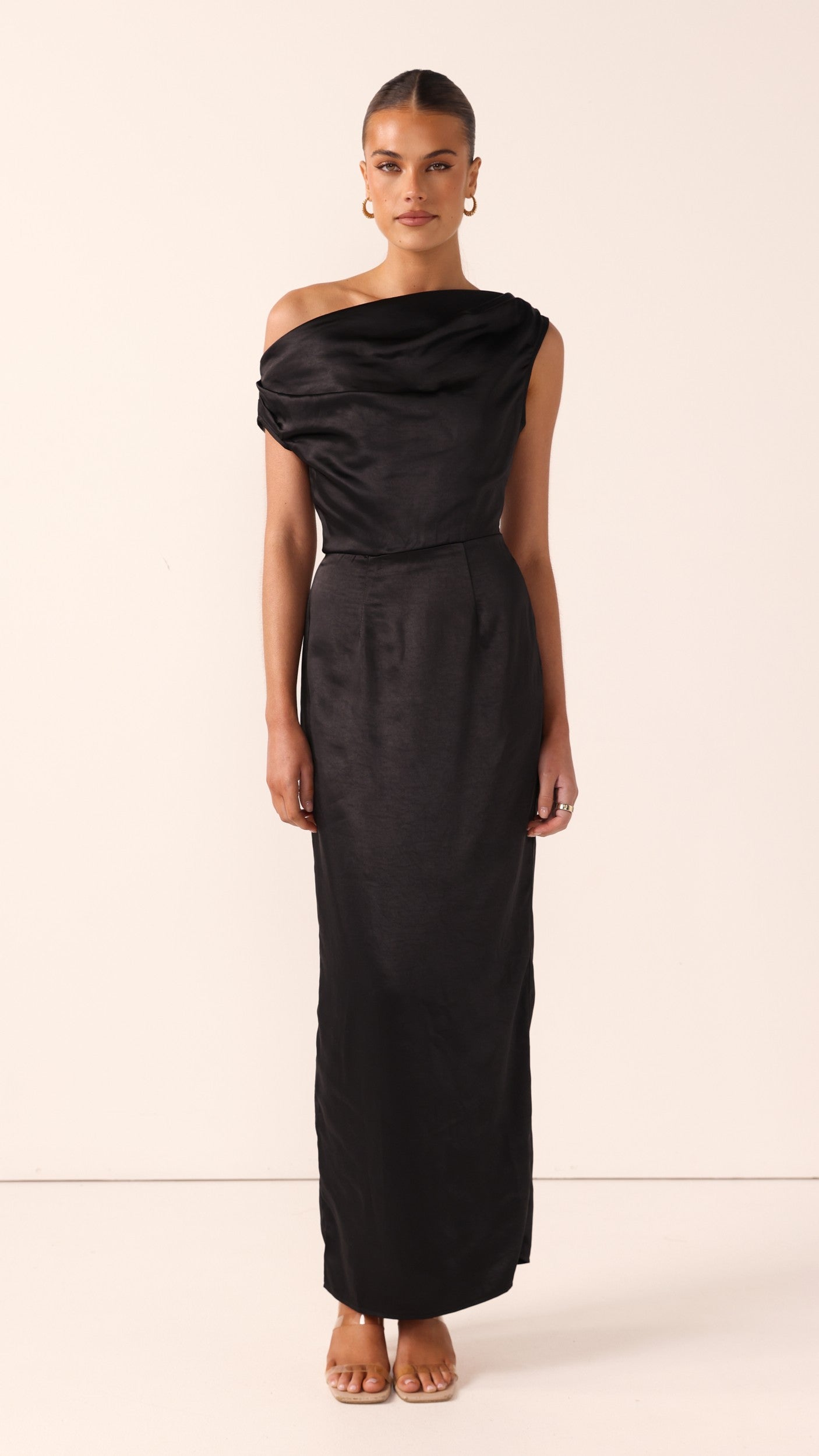 Harlowe Maxi Dress - Black - Billy J