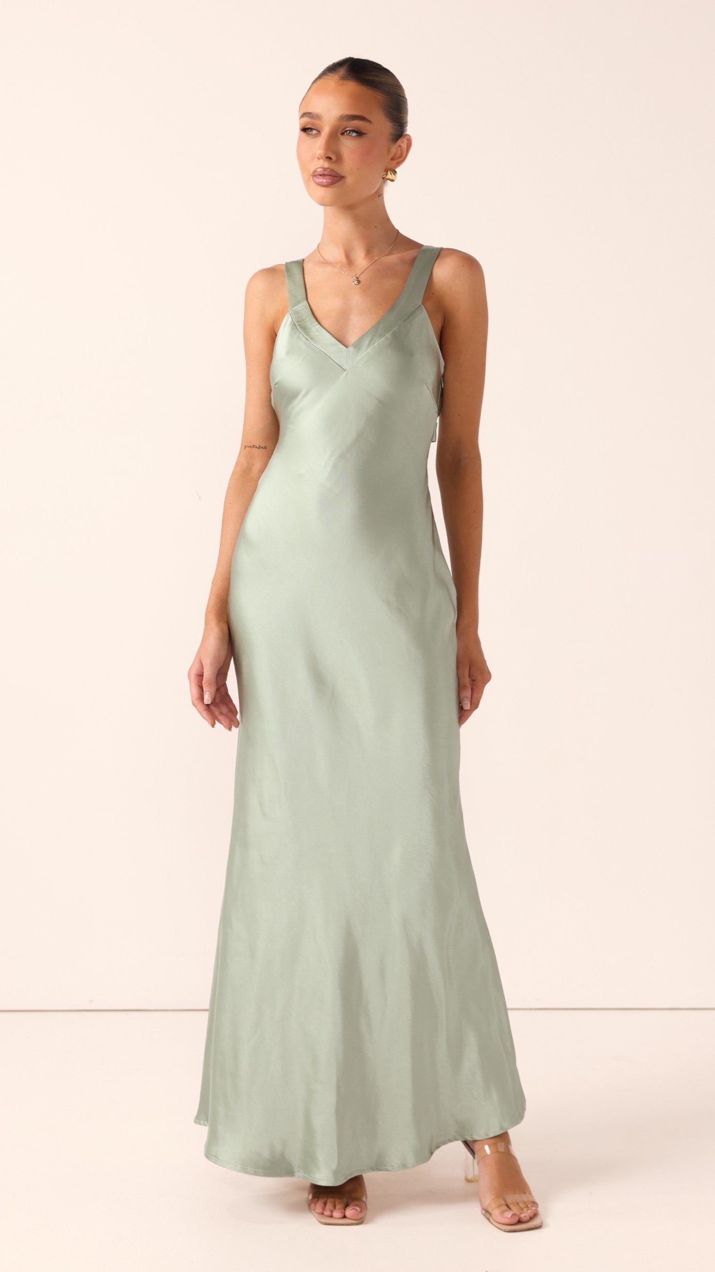 Andie Maxi Dress - Sage - Billy J