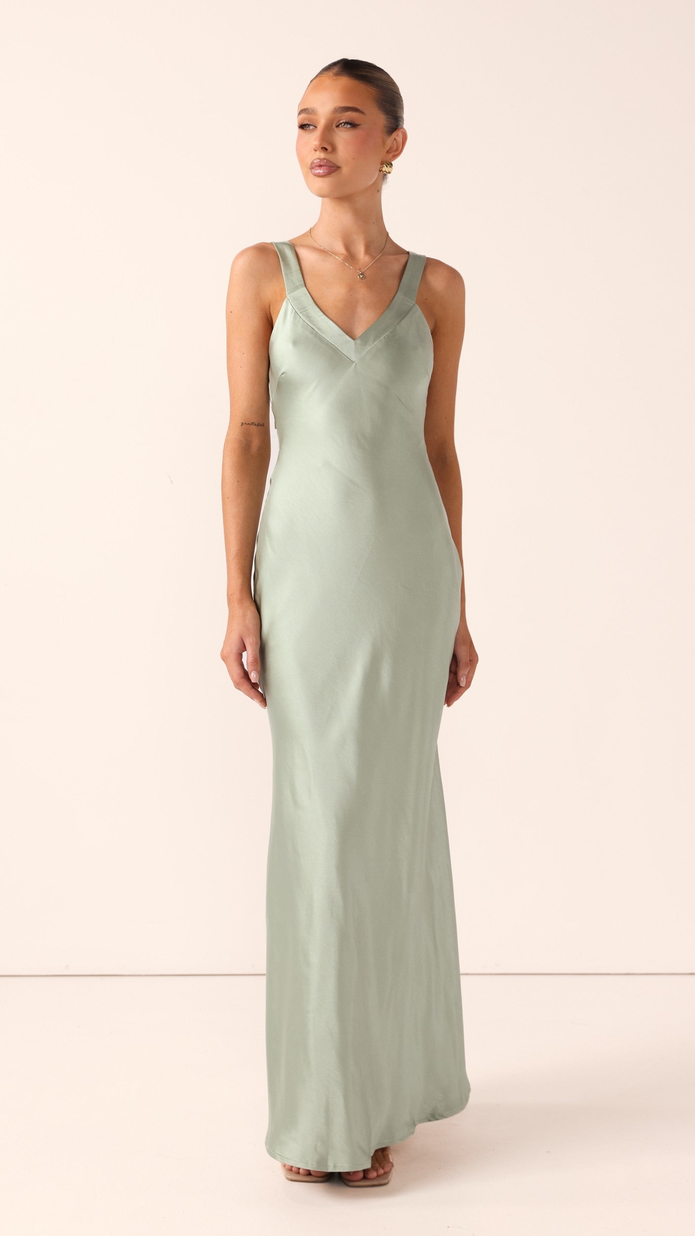 Andie Maxi Dress - Sage - Billy J