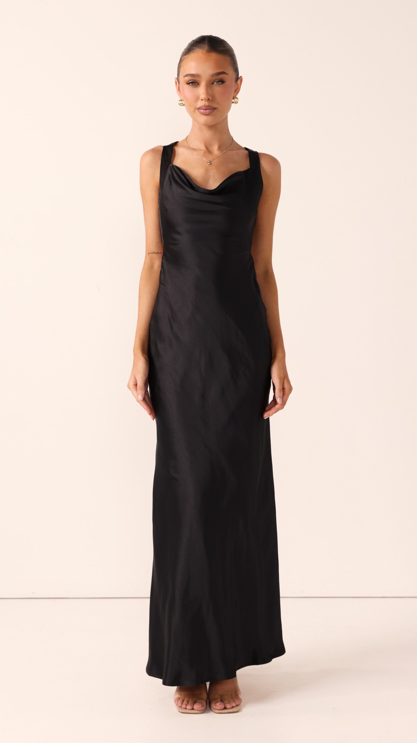 Eva Maxi Dress - Black - Billy J
