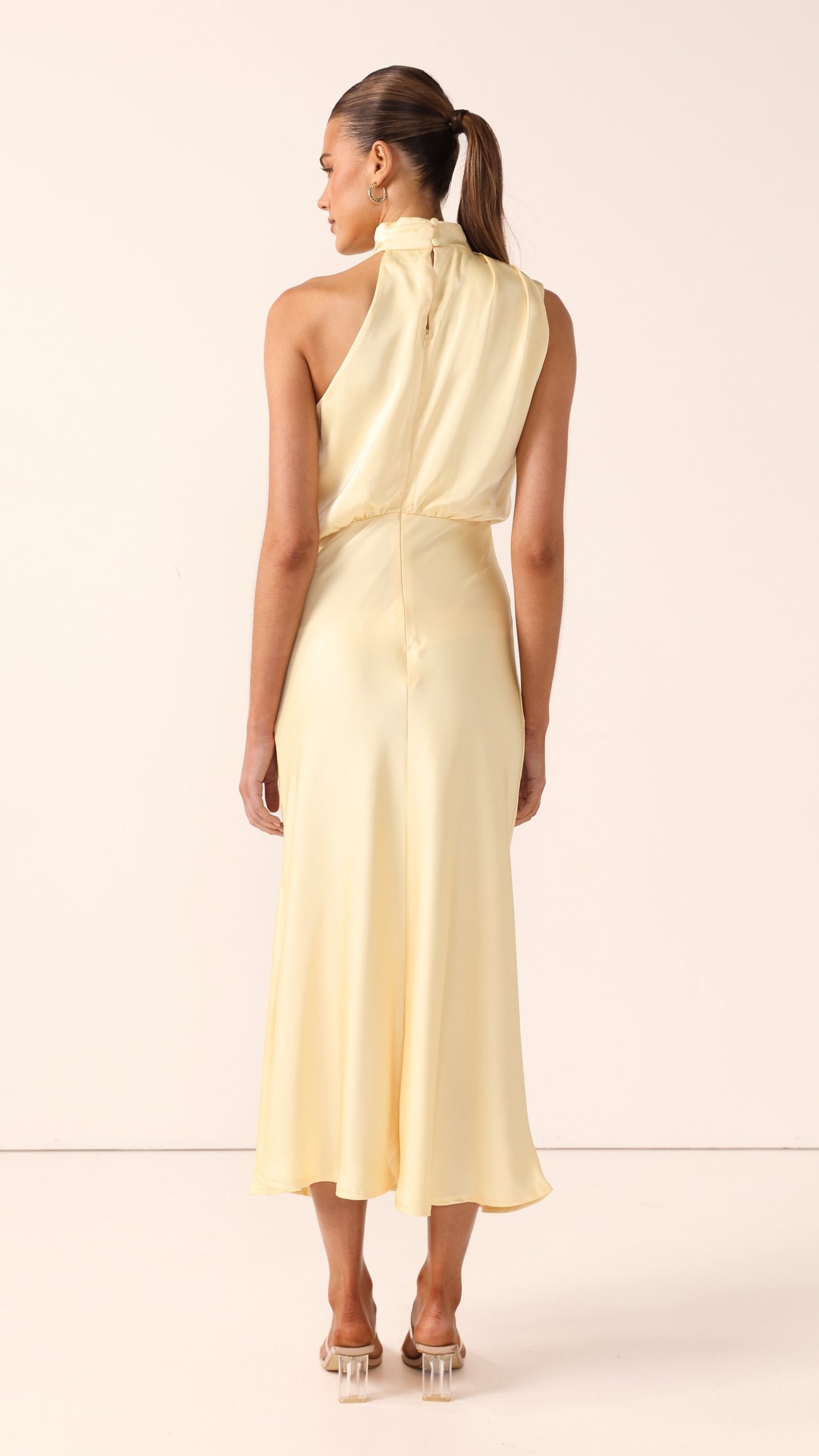 Esther Maxi Dress - Lemon - Billy J