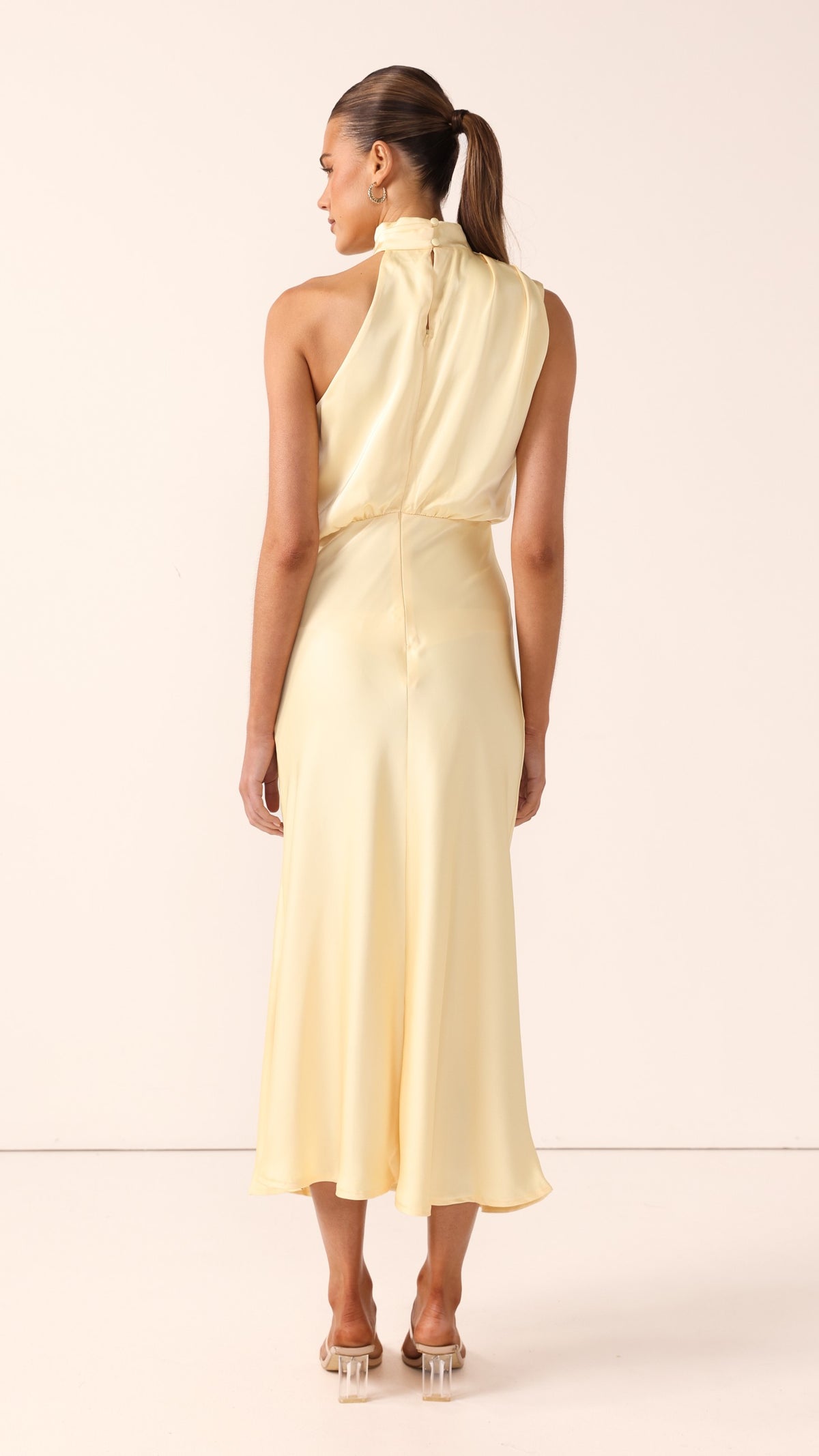 Esther Maxi Dress - Lemon - Billy J