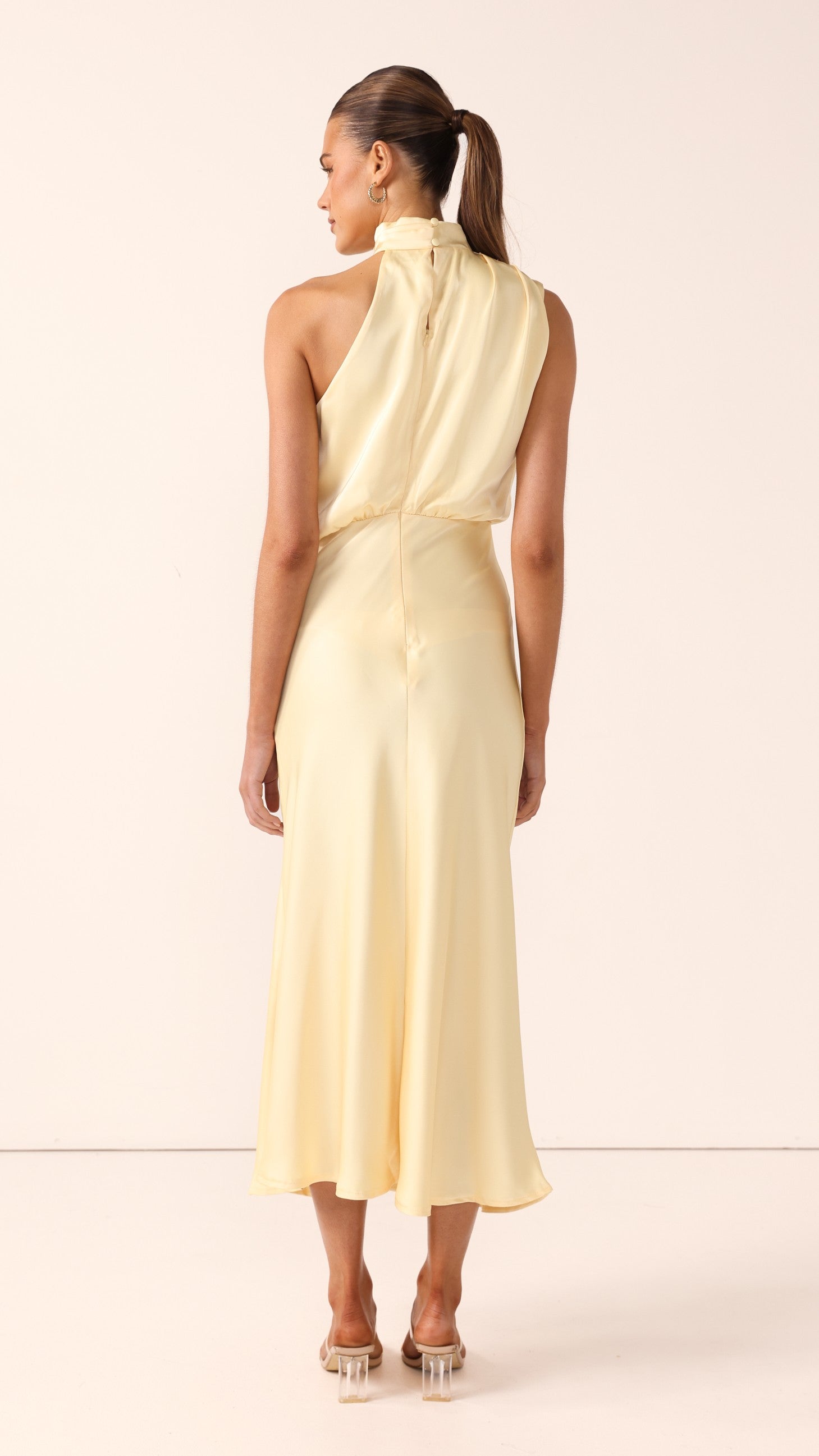 Esther Maxi Dress - Lemon - Billy J