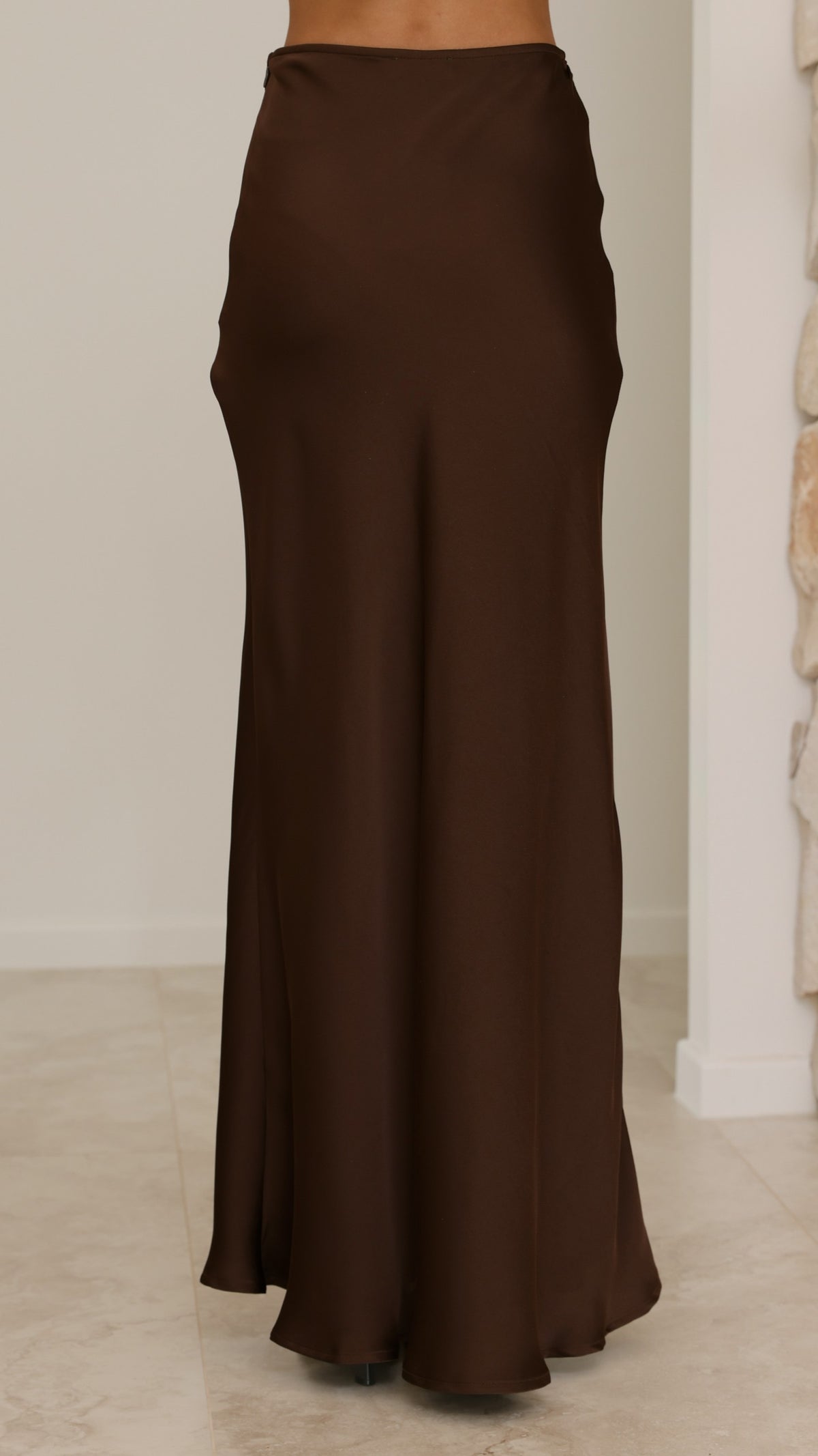 Jayliah Maxi Skirt - Chocolate - Billy J