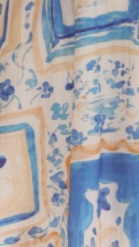 Carmen Playsuit - Blue/Yellow Print - Billy J